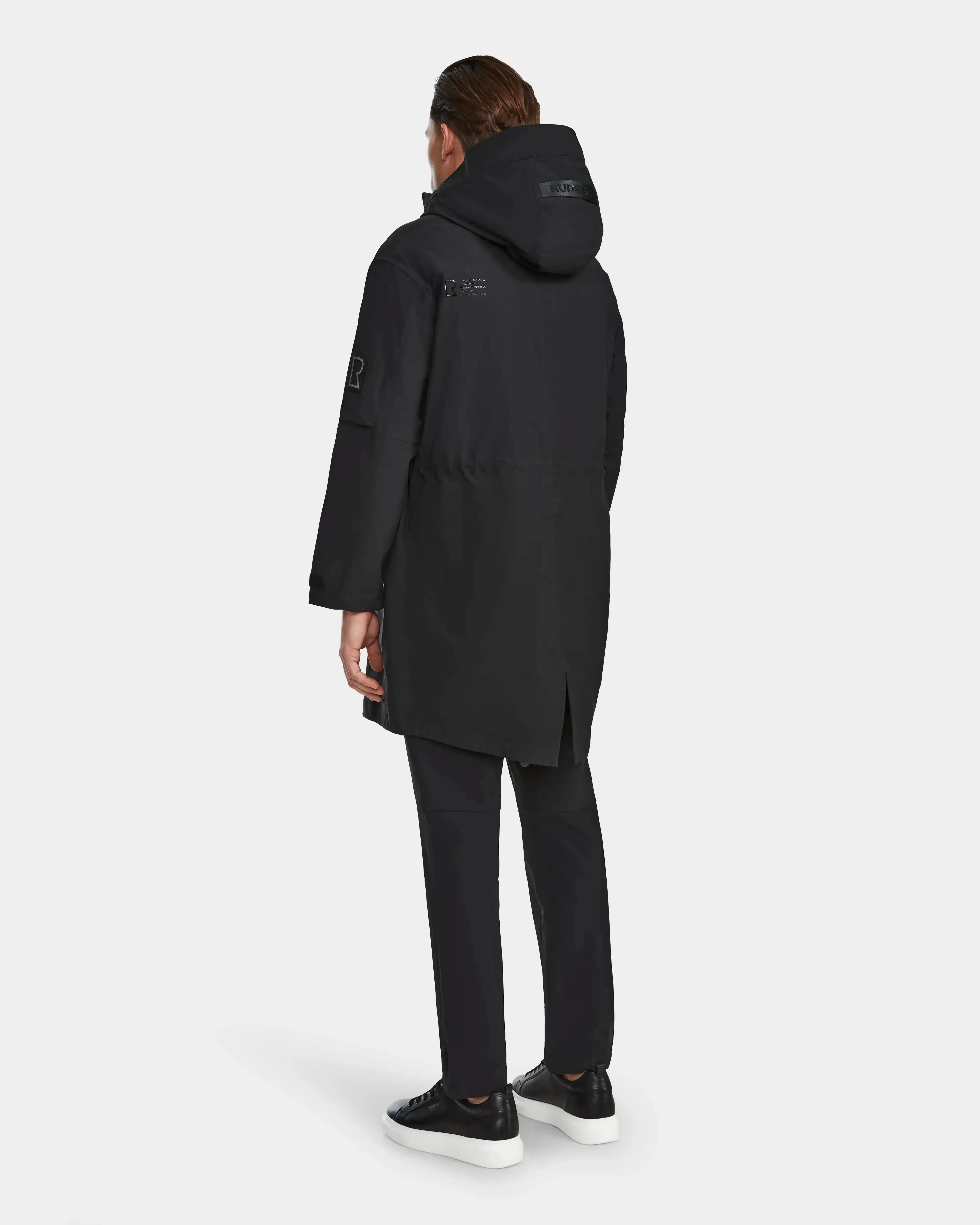 MELI UNISEX RECYCLED STORMSHELL 3-IN-1 LONG UTILITY RAIN JACKET