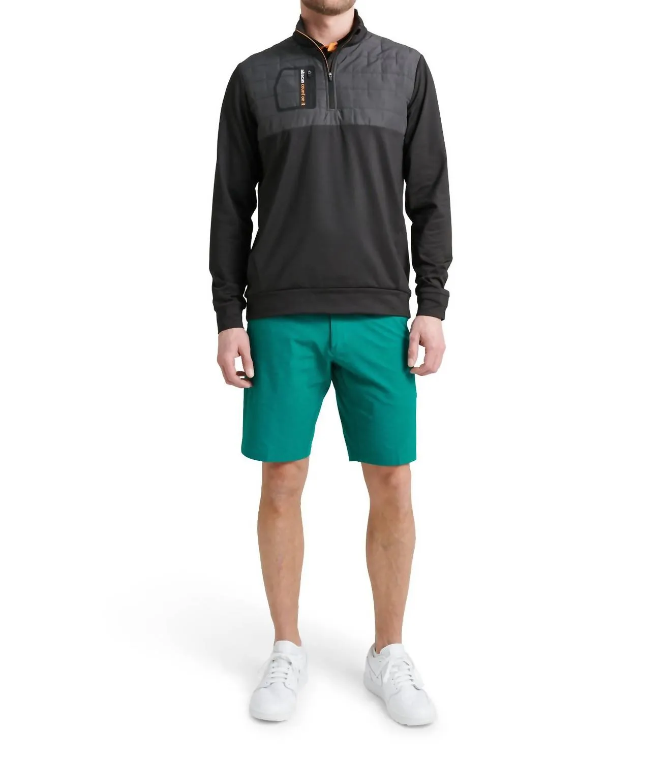 Men Hoylake Thermo Midlayer Jacket In Black