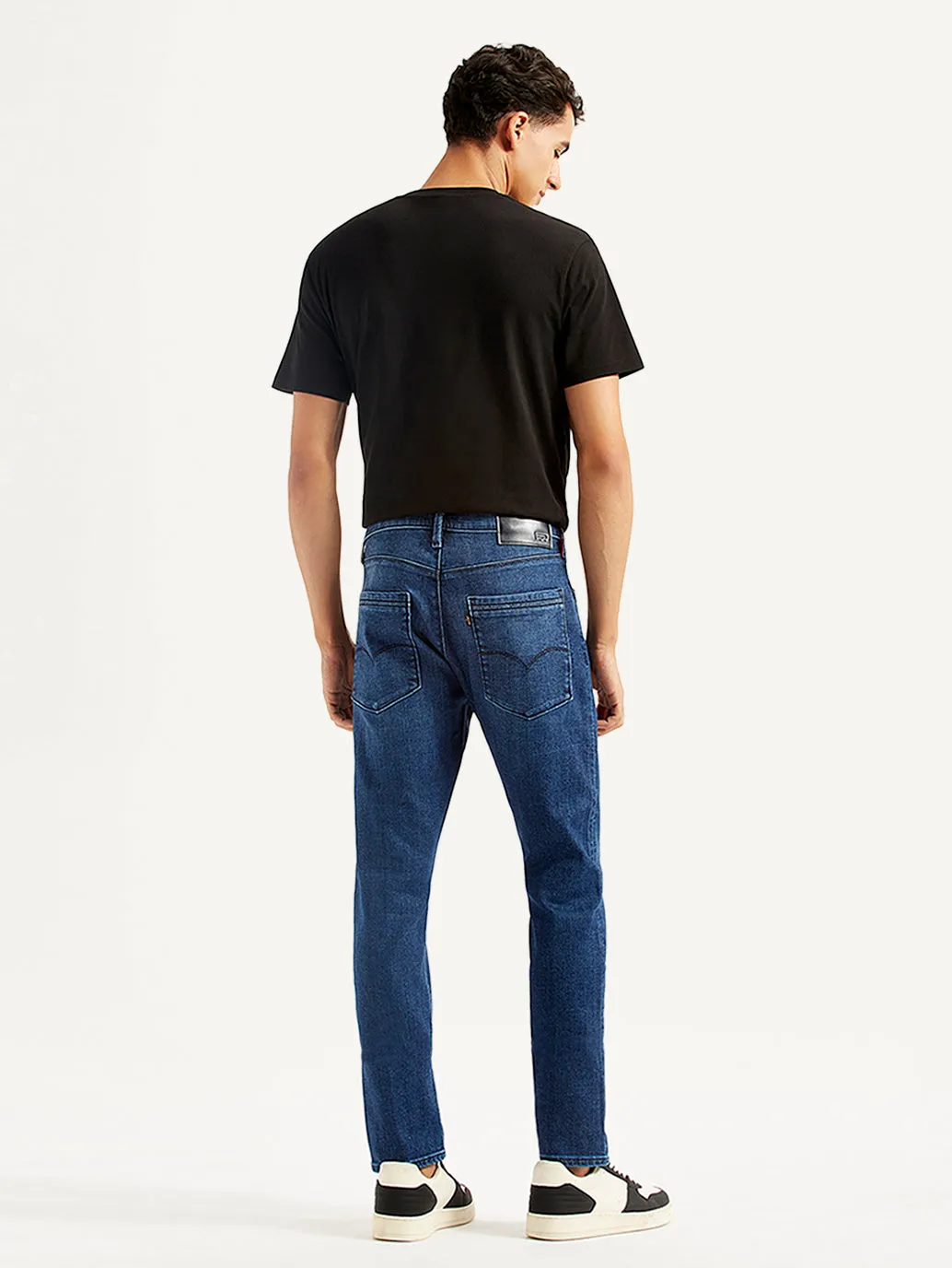 Men's 512 Blue Slim Tapered Fit Mid Rise Jeans