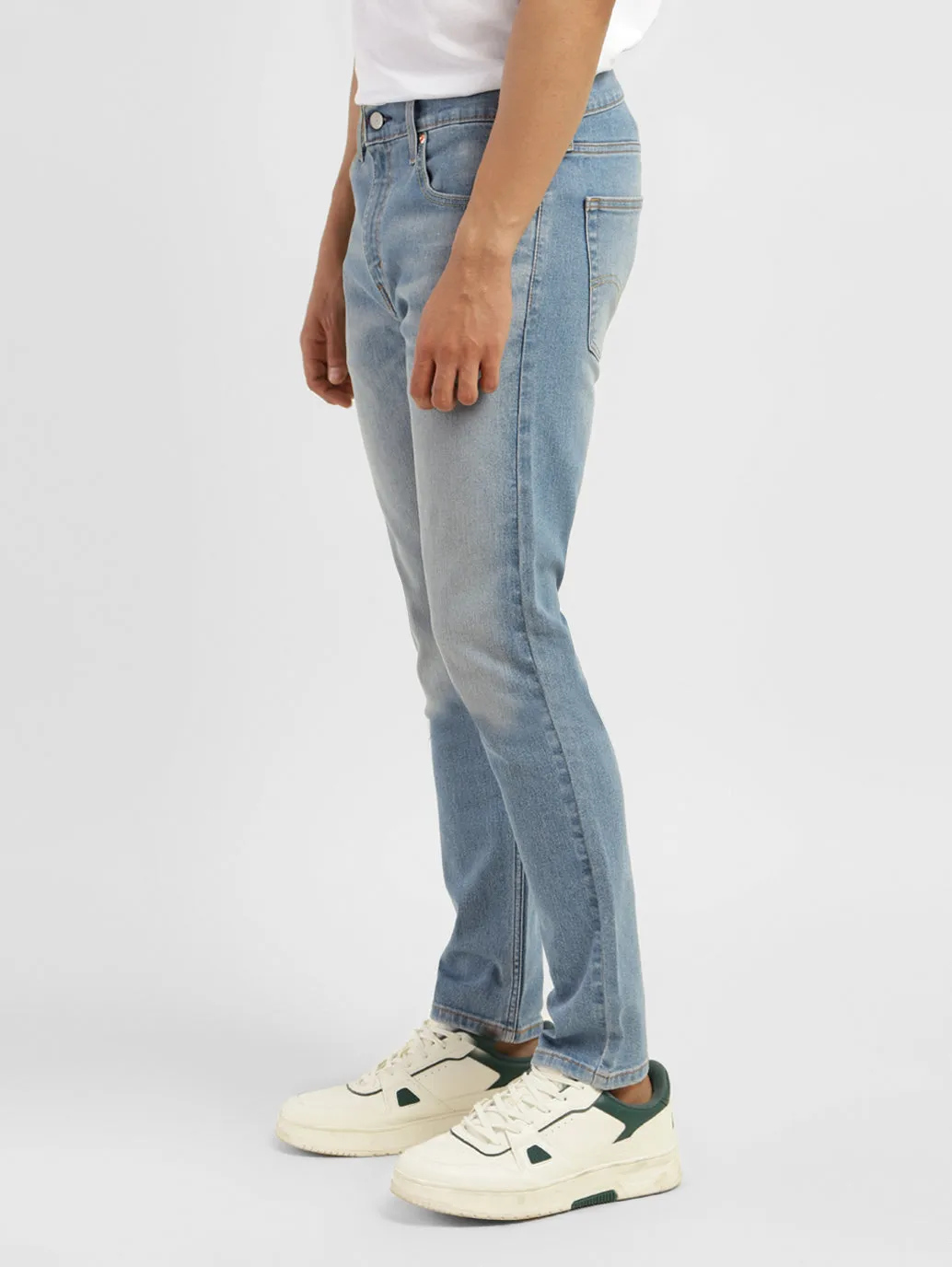 Men's 512 Blue Slim Tapered Fit Mid Rise Jeans
