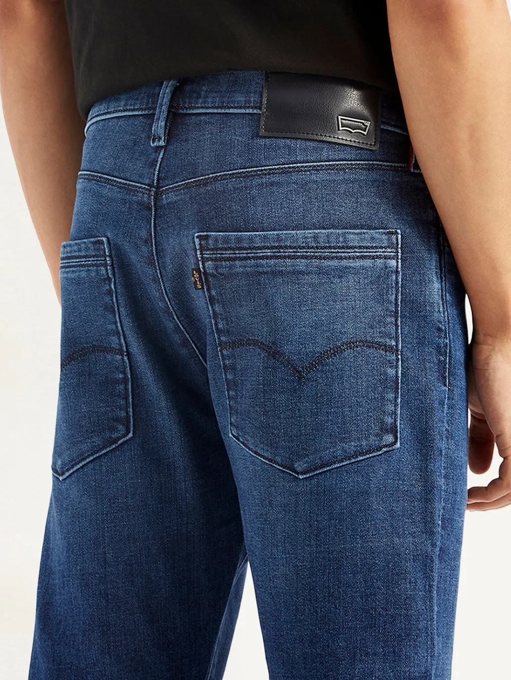 Men's 512 Blue Slim Tapered Fit Mid Rise Jeans