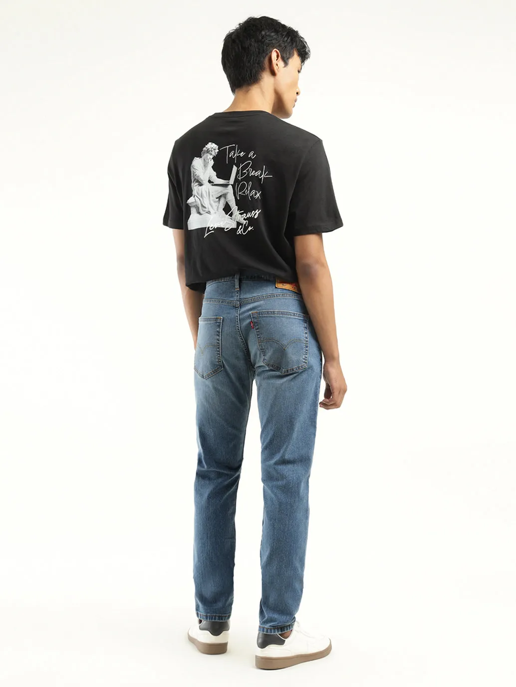 Men's 512 Indigo Slim Tapered Fit Mid Rise Jeans