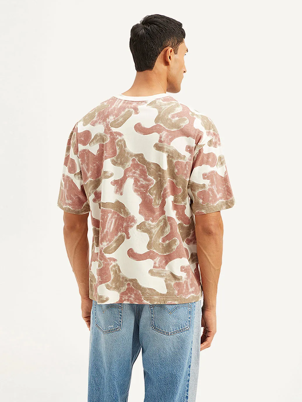 Men's Abstract Loose Fit T-shirt