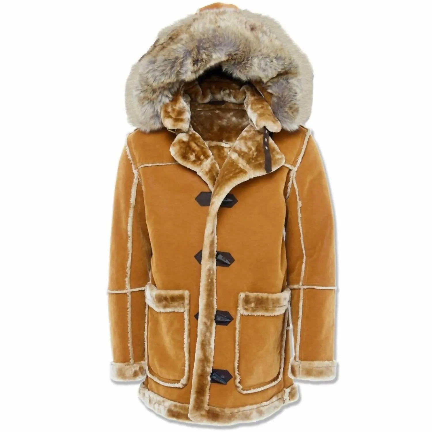 Men's Denali Shearling Jacket In Cognac