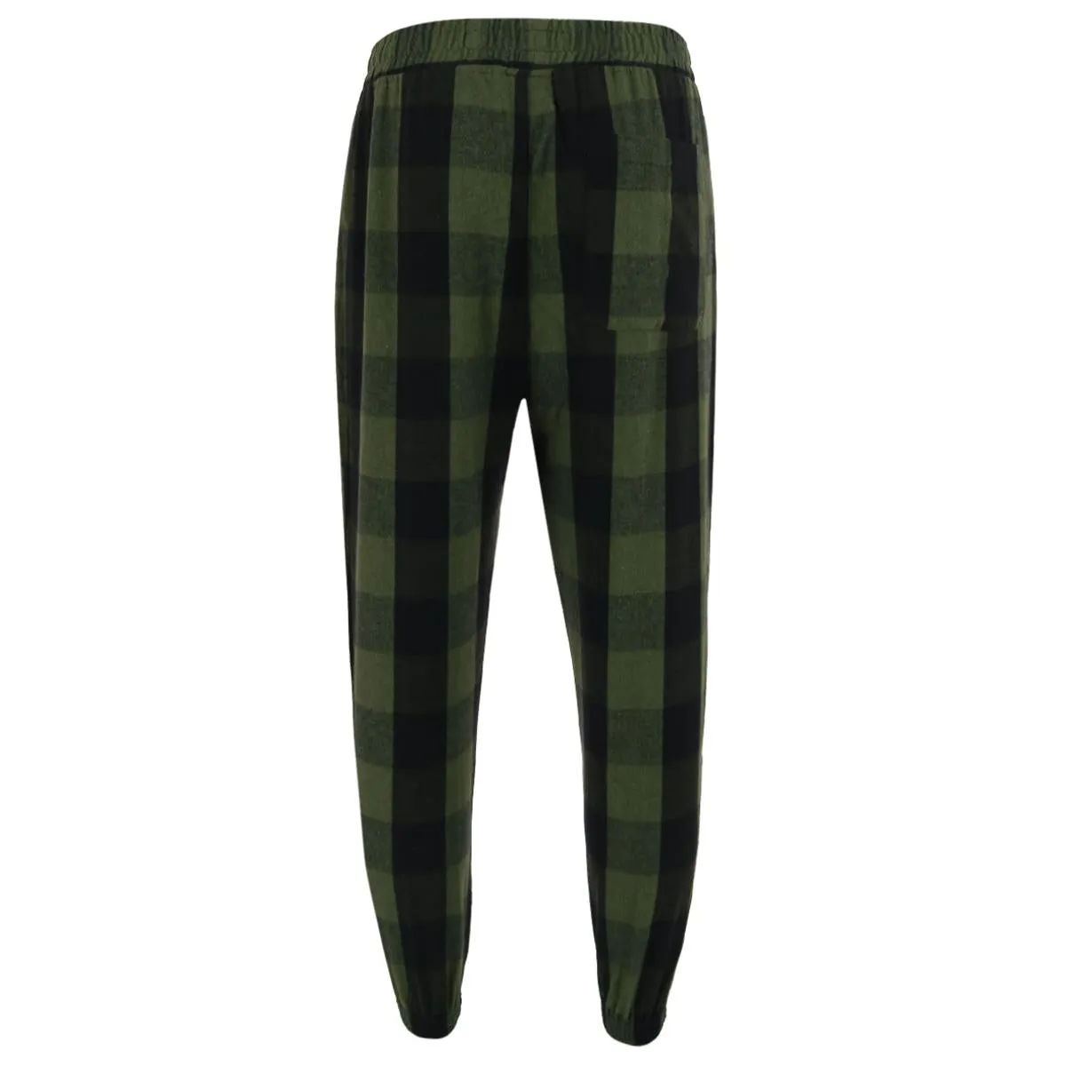 Men's Flannel Plaid Jogger Pant