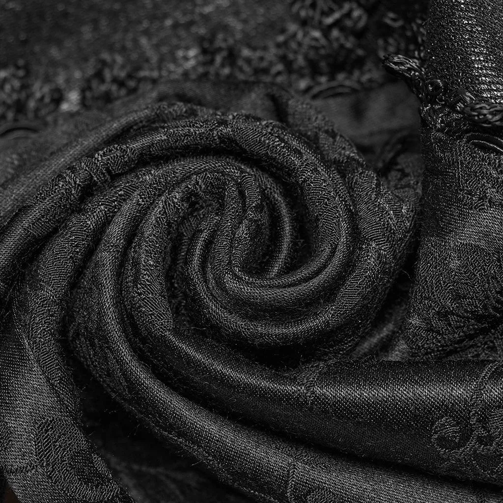 Men's Gothic Jacquard Lace Pants