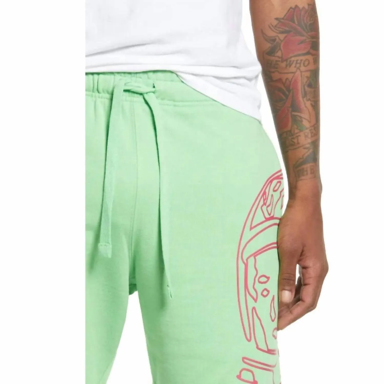 Men's Helmet Shorts In Summer Green