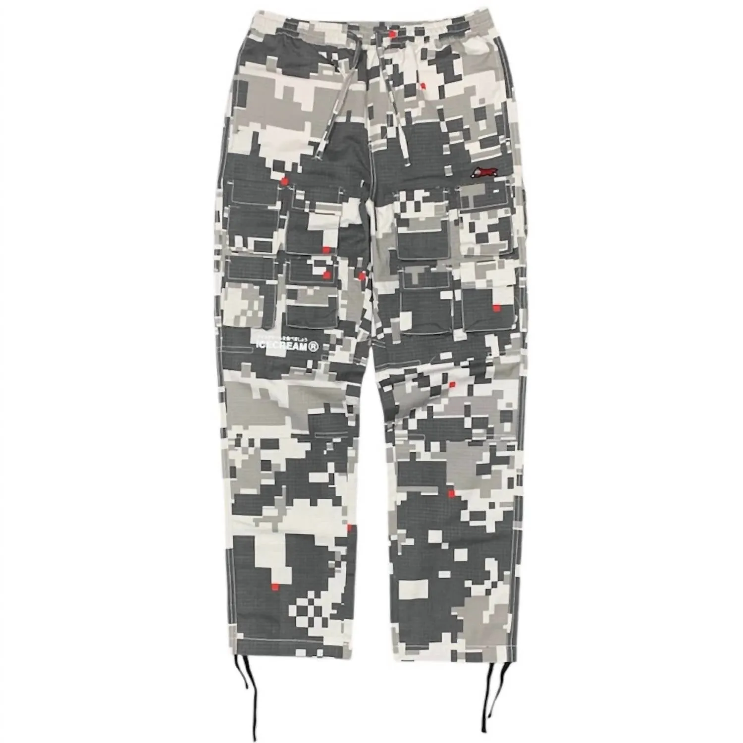 Men's Hollow Cargo Pants In Wind Chime