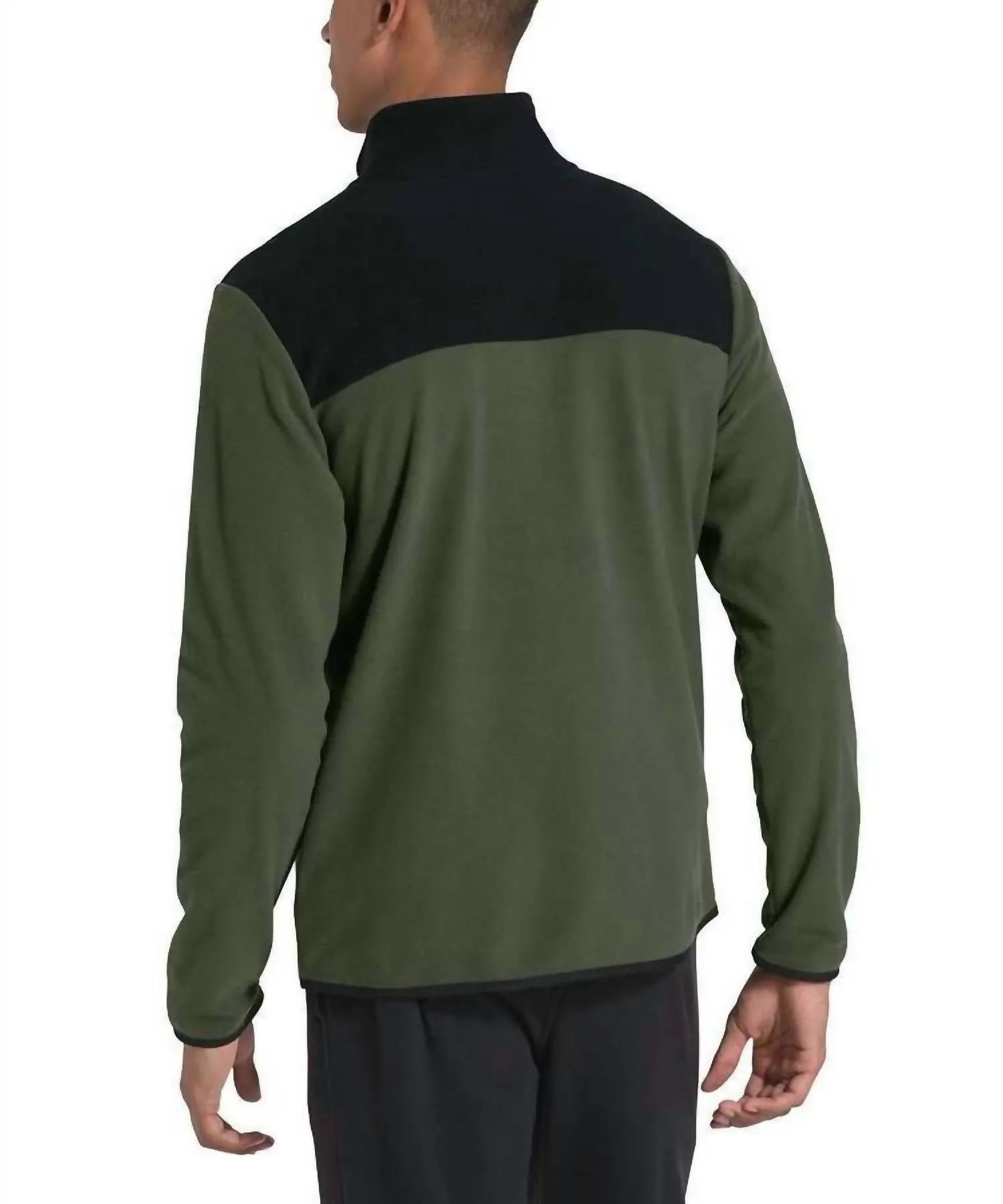 Men's Tka Glacier Full Zip In Thyme/tnf Black
