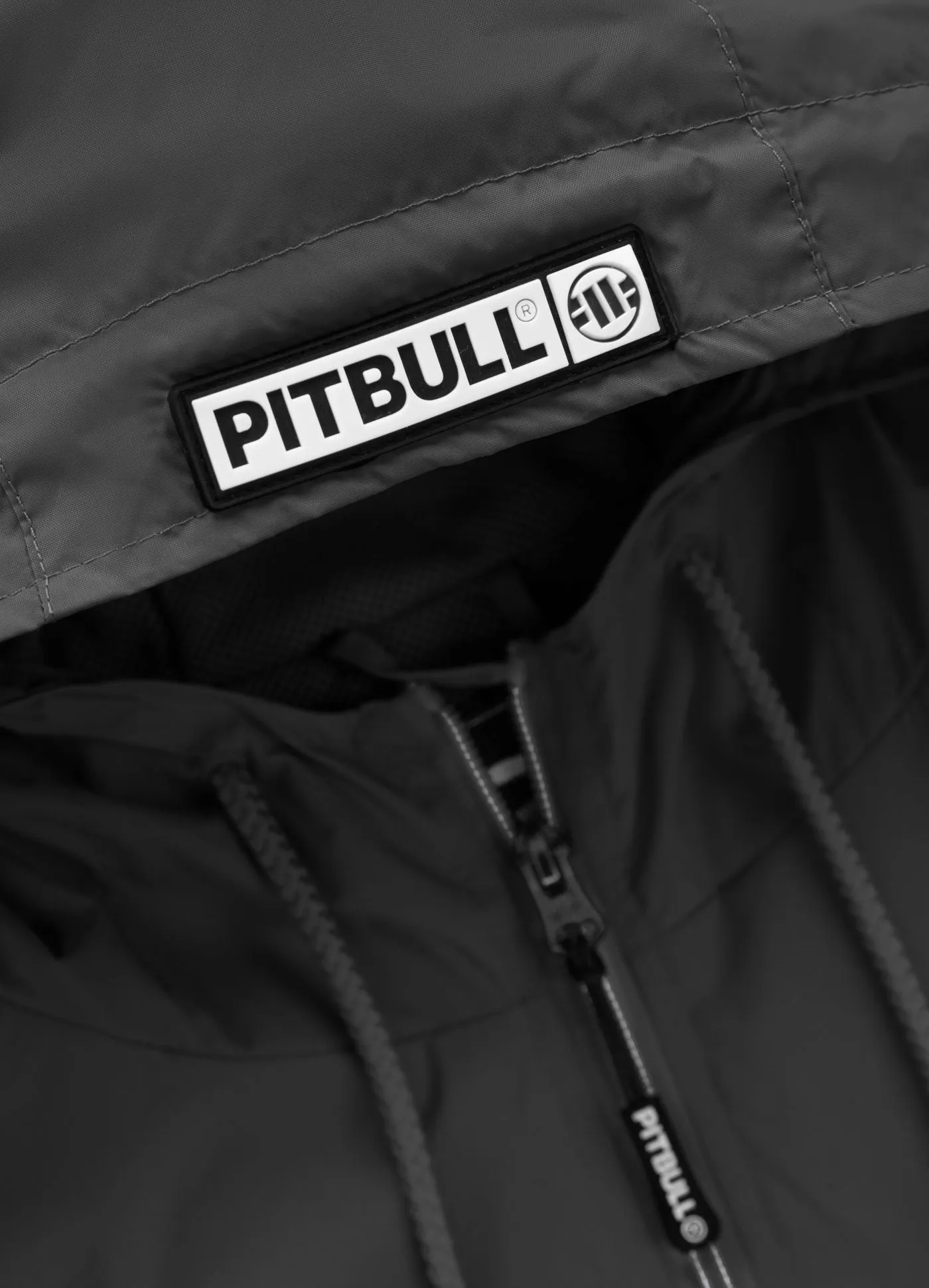 Men's transitional hooded jacket Athletic Logo