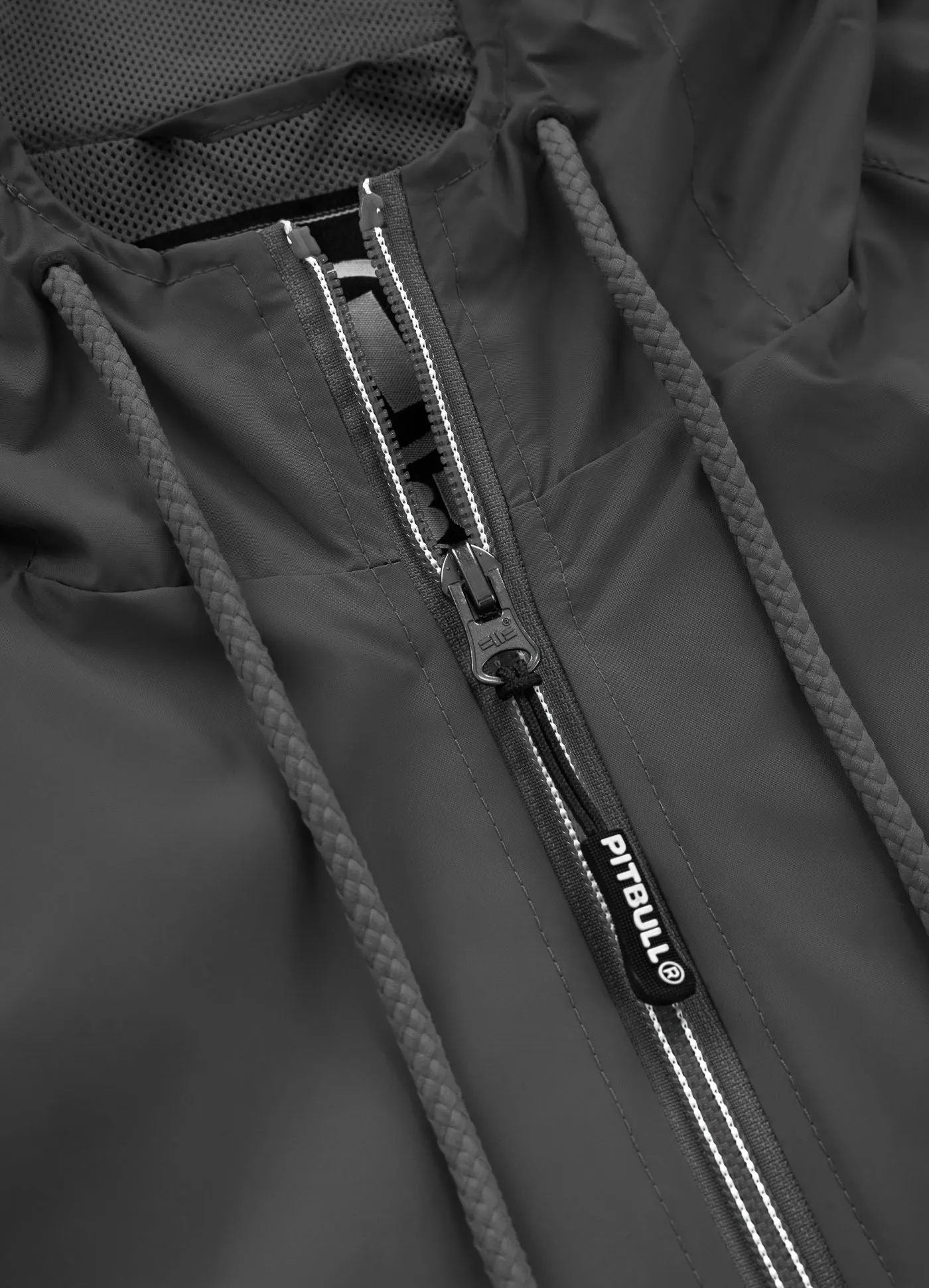 Men's transitional hooded jacket Athletic Logo