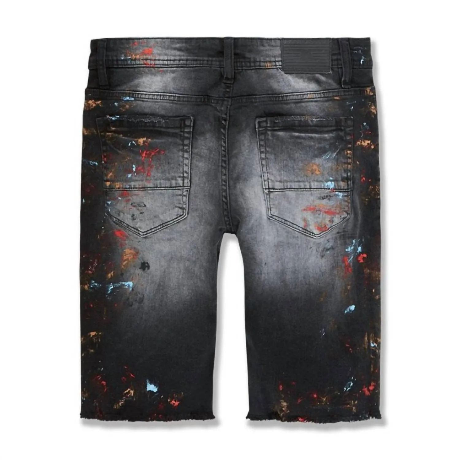 Men's Vengeance Denim Short In Industrial Black