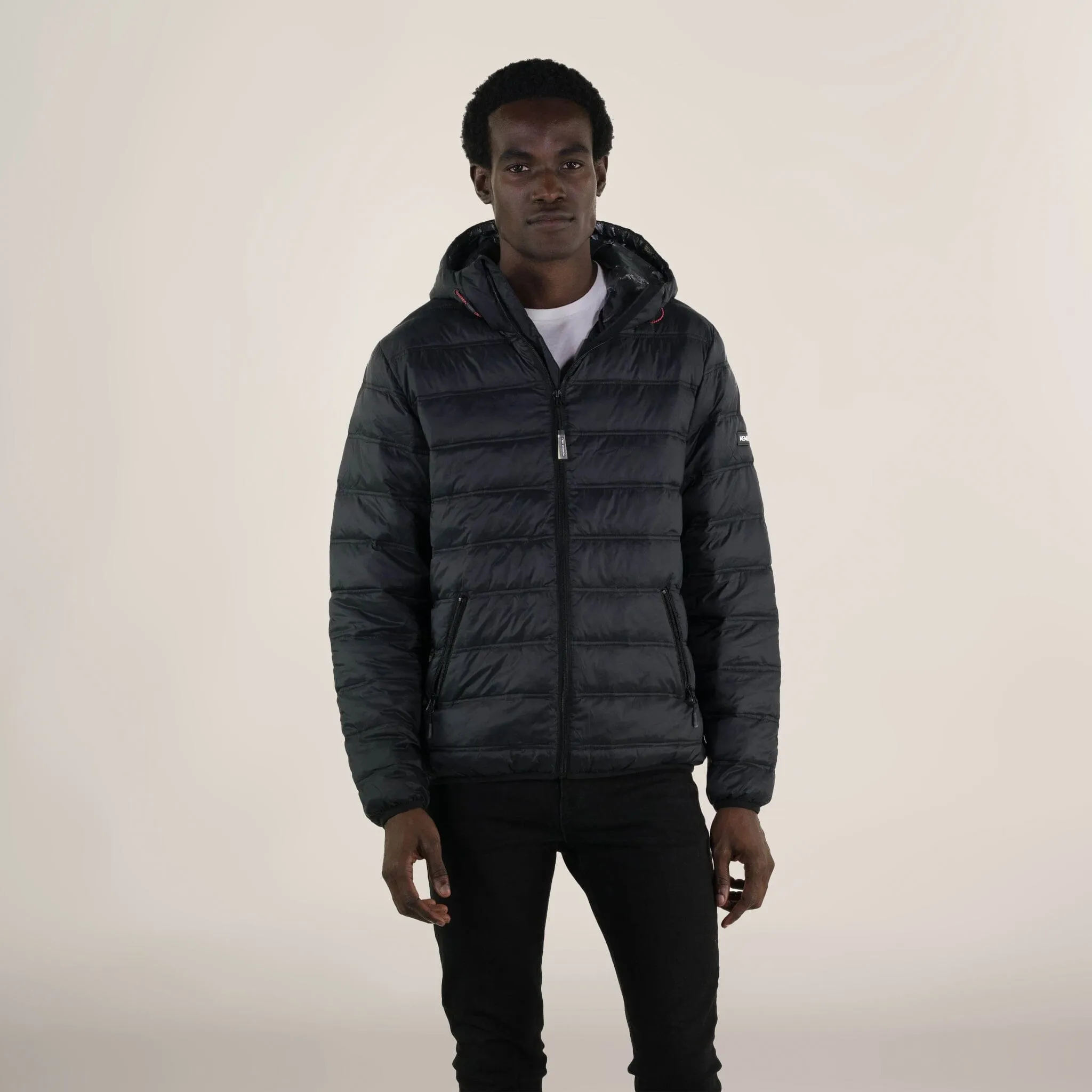 Men's Zip Front Puffer Jacket