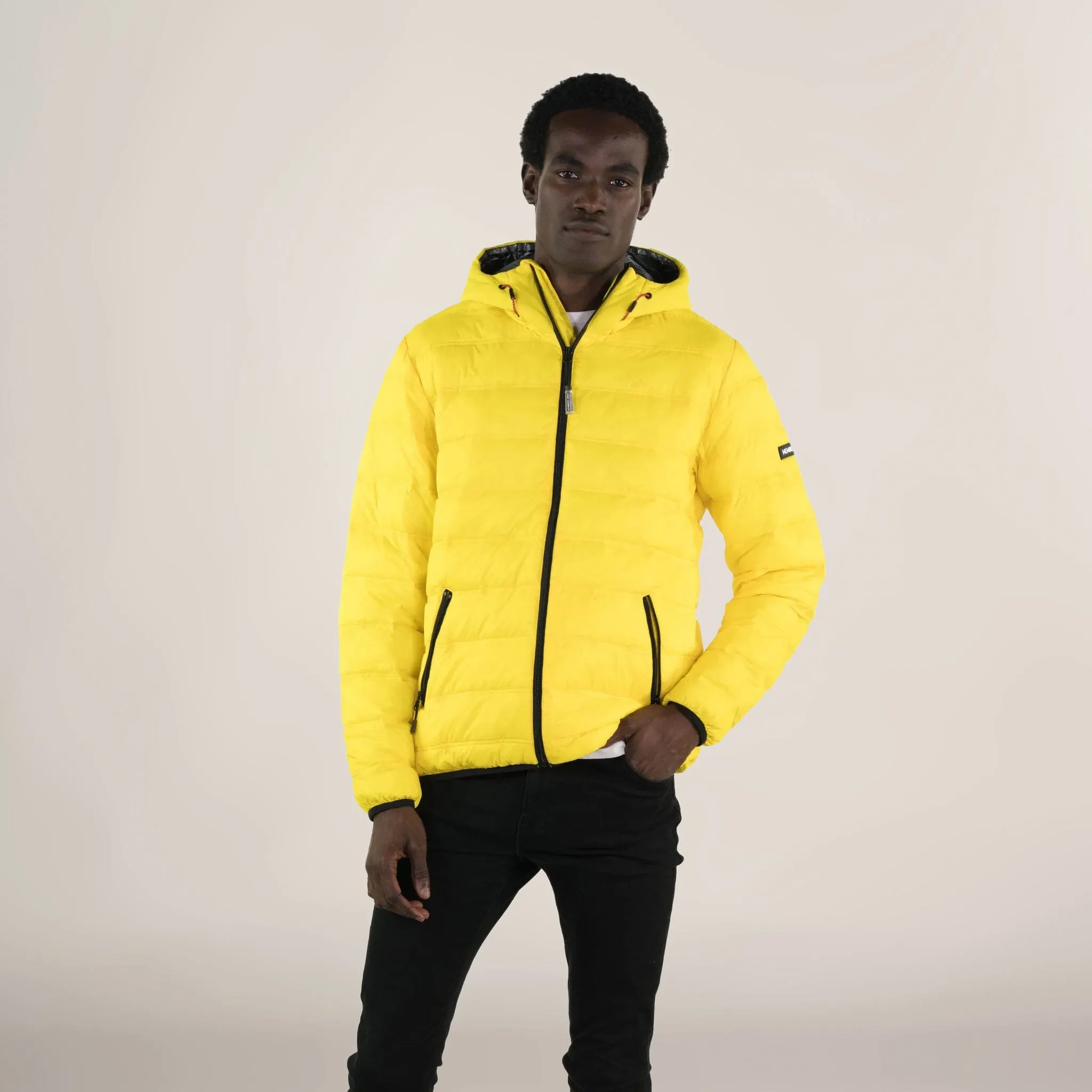 Men's Zip Front Puffer Jacket