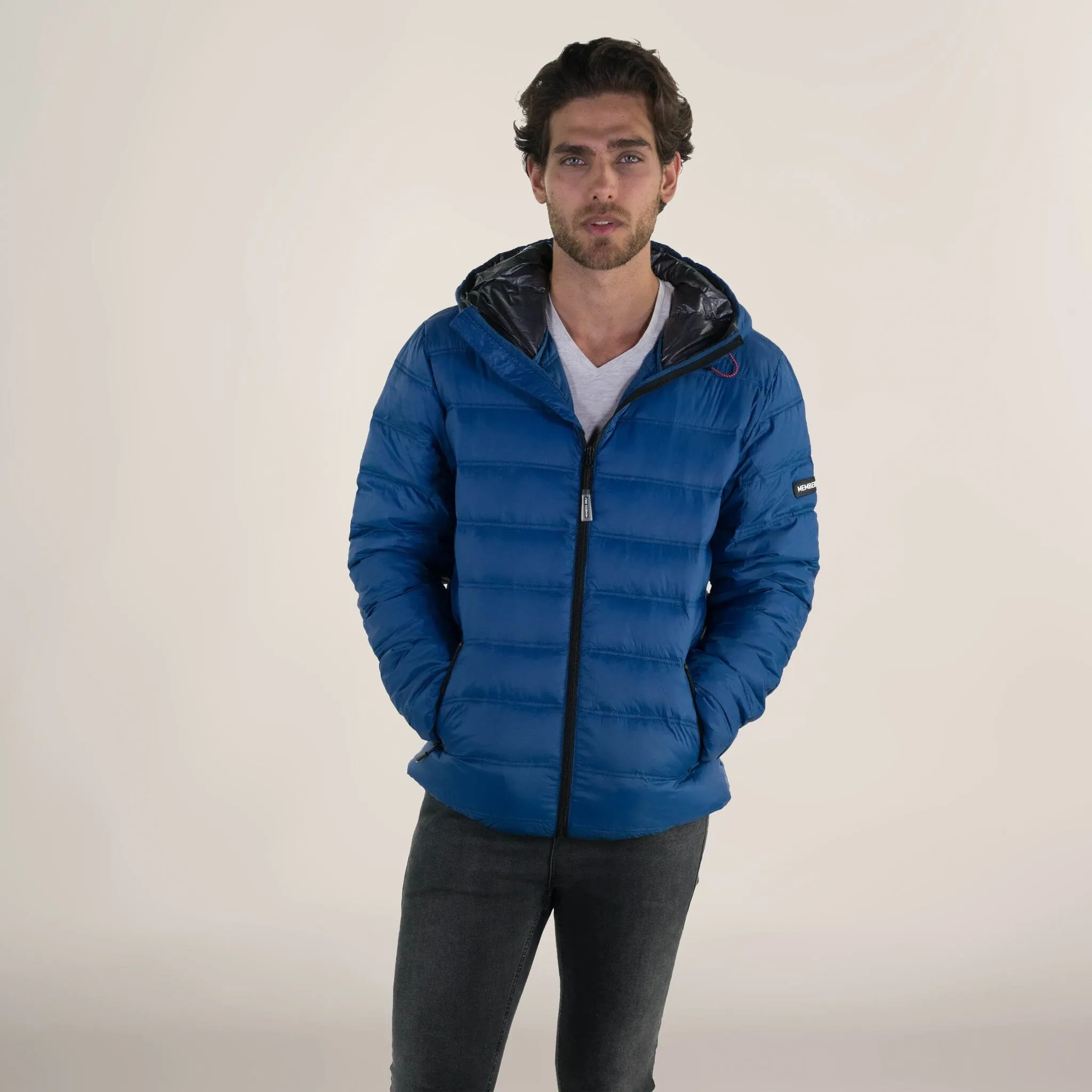 Men's Zip Front Puffer Jacket