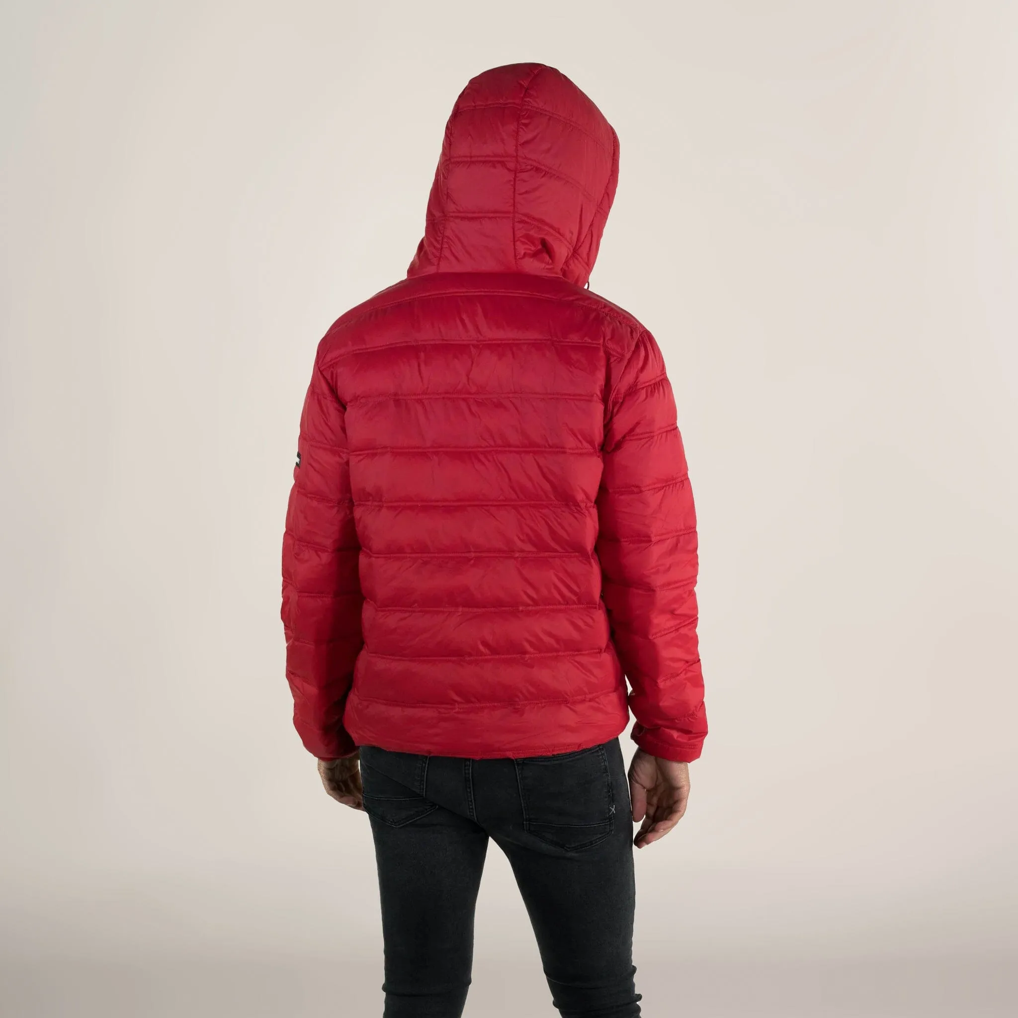 Men's Zip Front Puffer Jacket