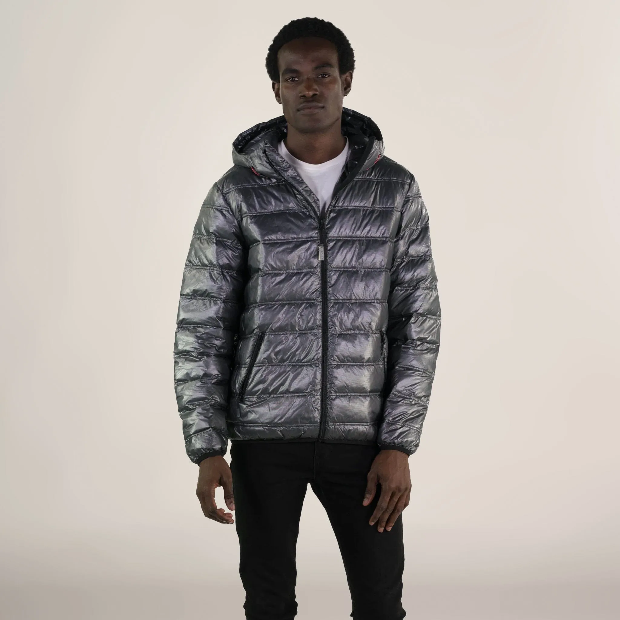 Men's Zip Front Puffer Jacket