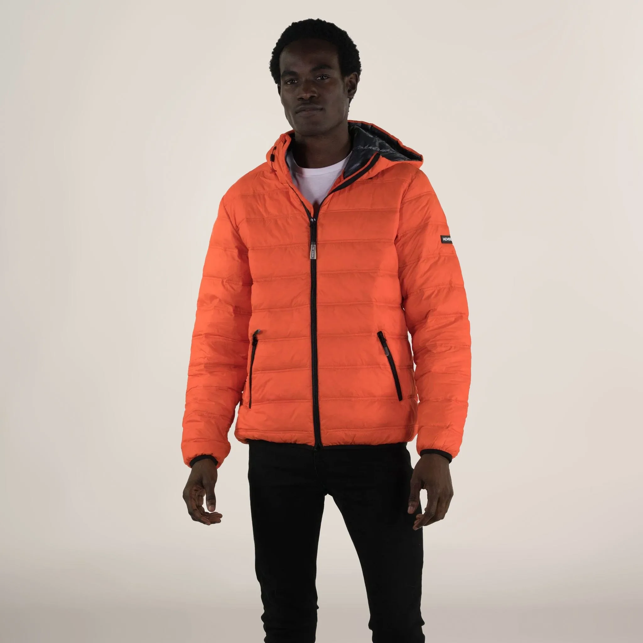 Men's Zip Front Puffer Jacket