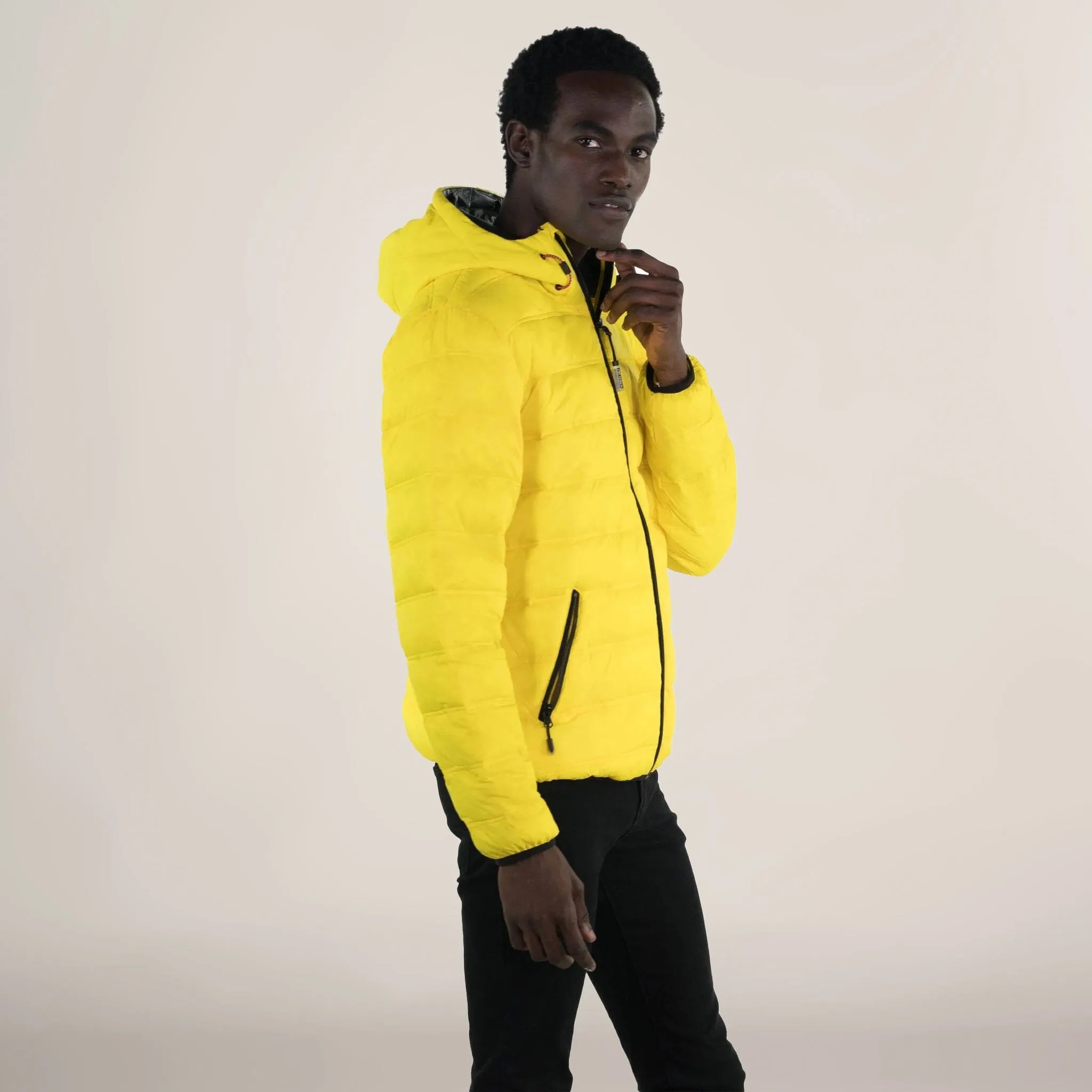 Men's Zip Front Puffer Jacket