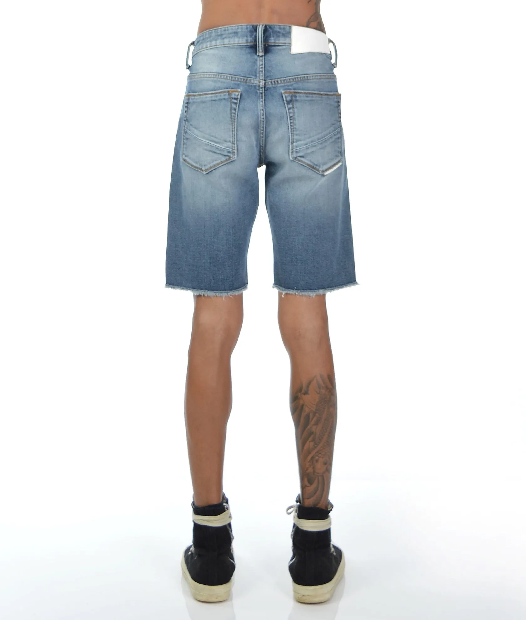 Mero Slim Short Stretch In Light Sand
