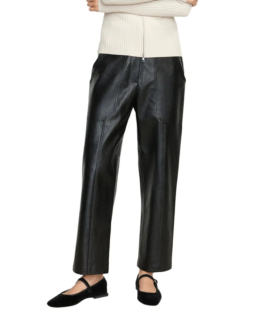 Modern Citizen Hudson Vegan Leather Cropped Pant