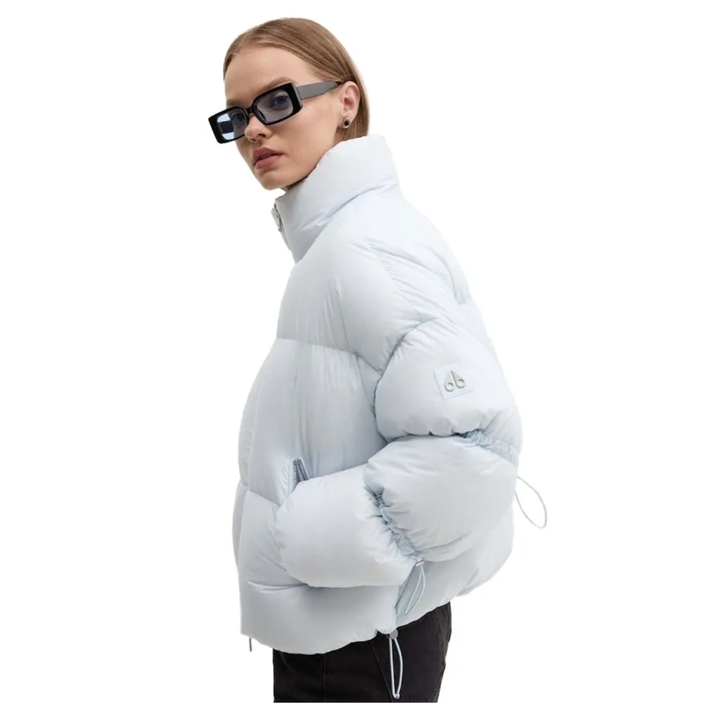 Moose Knuckles blue Nylon Jackets & Women's Coat