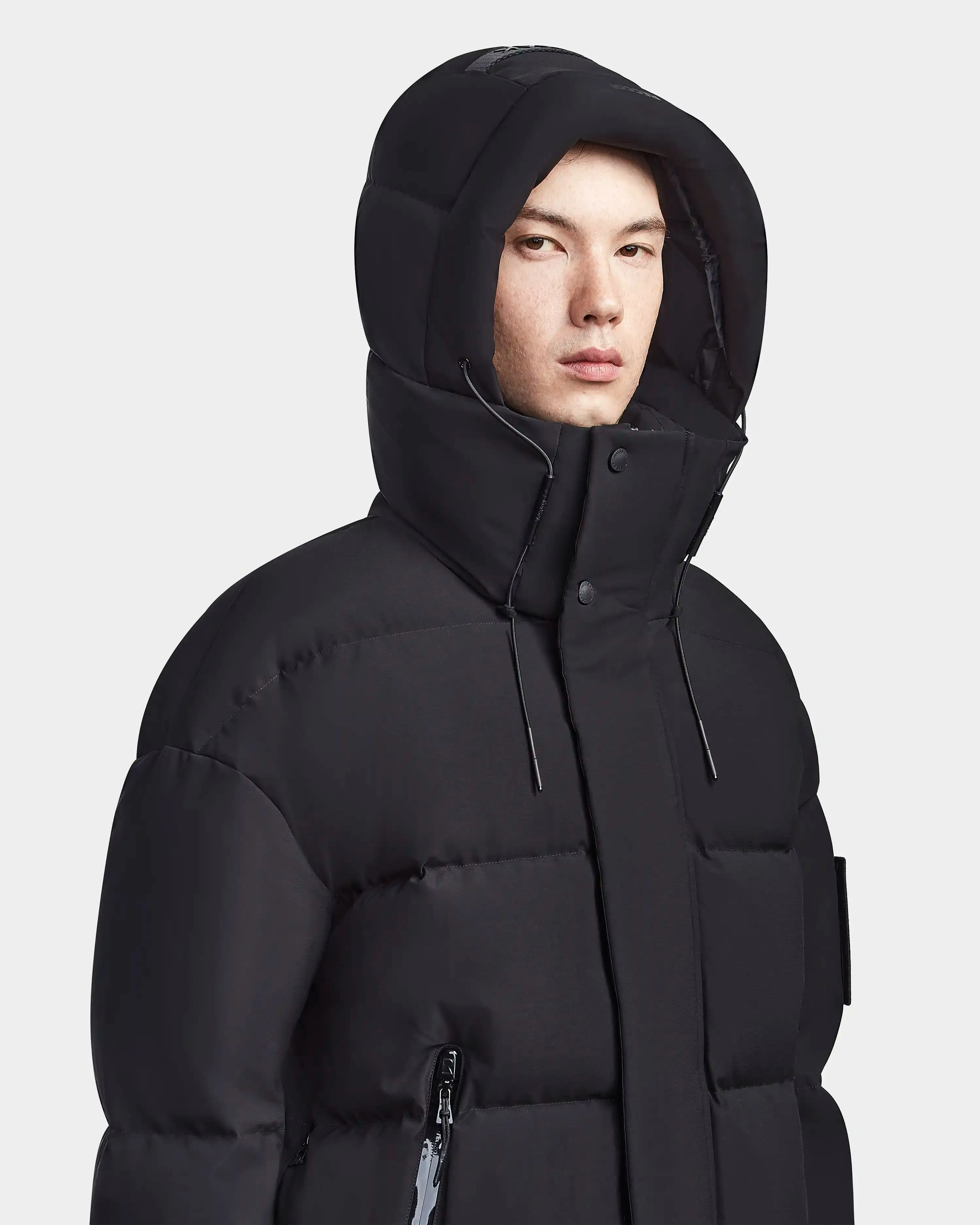 NELSON UNISEX DOWN PUFFER WITH HOOD
