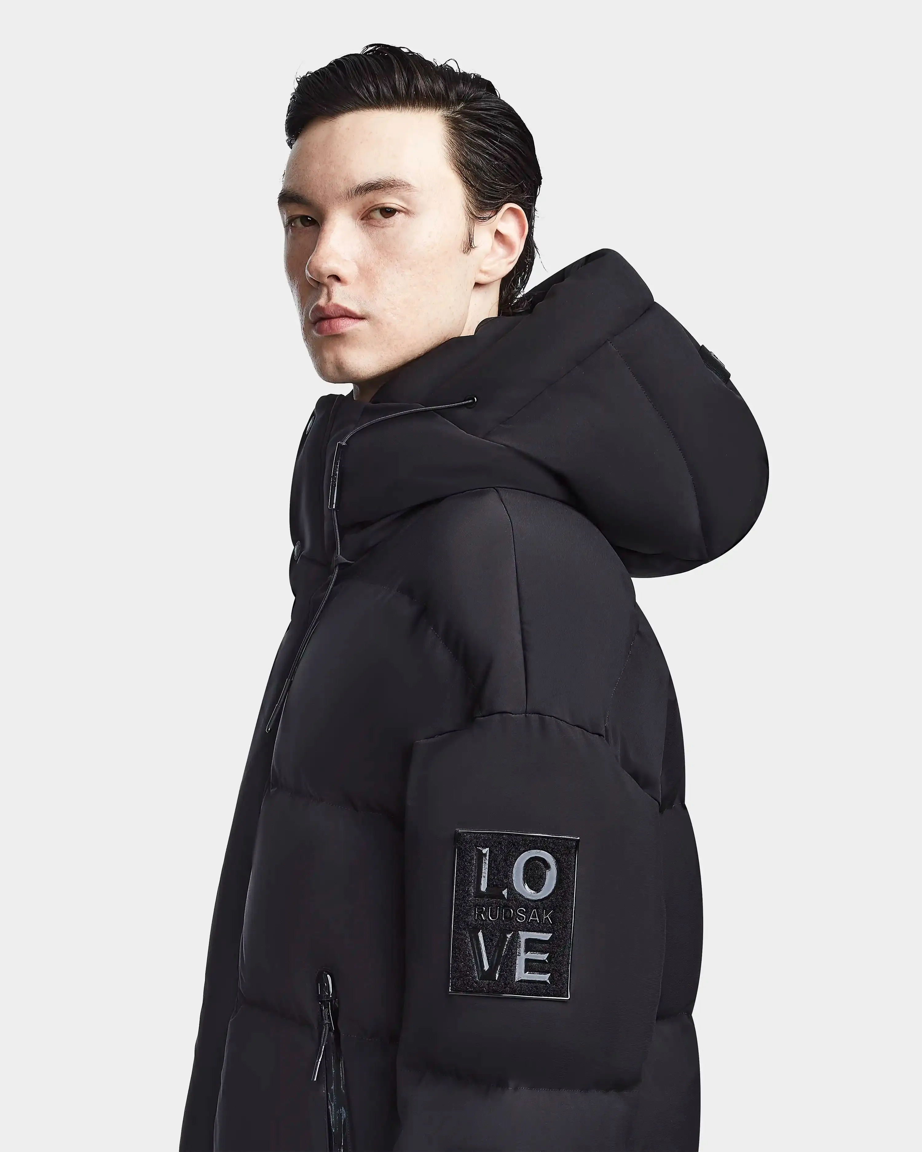 NELSON UNISEX DOWN PUFFER WITH HOOD