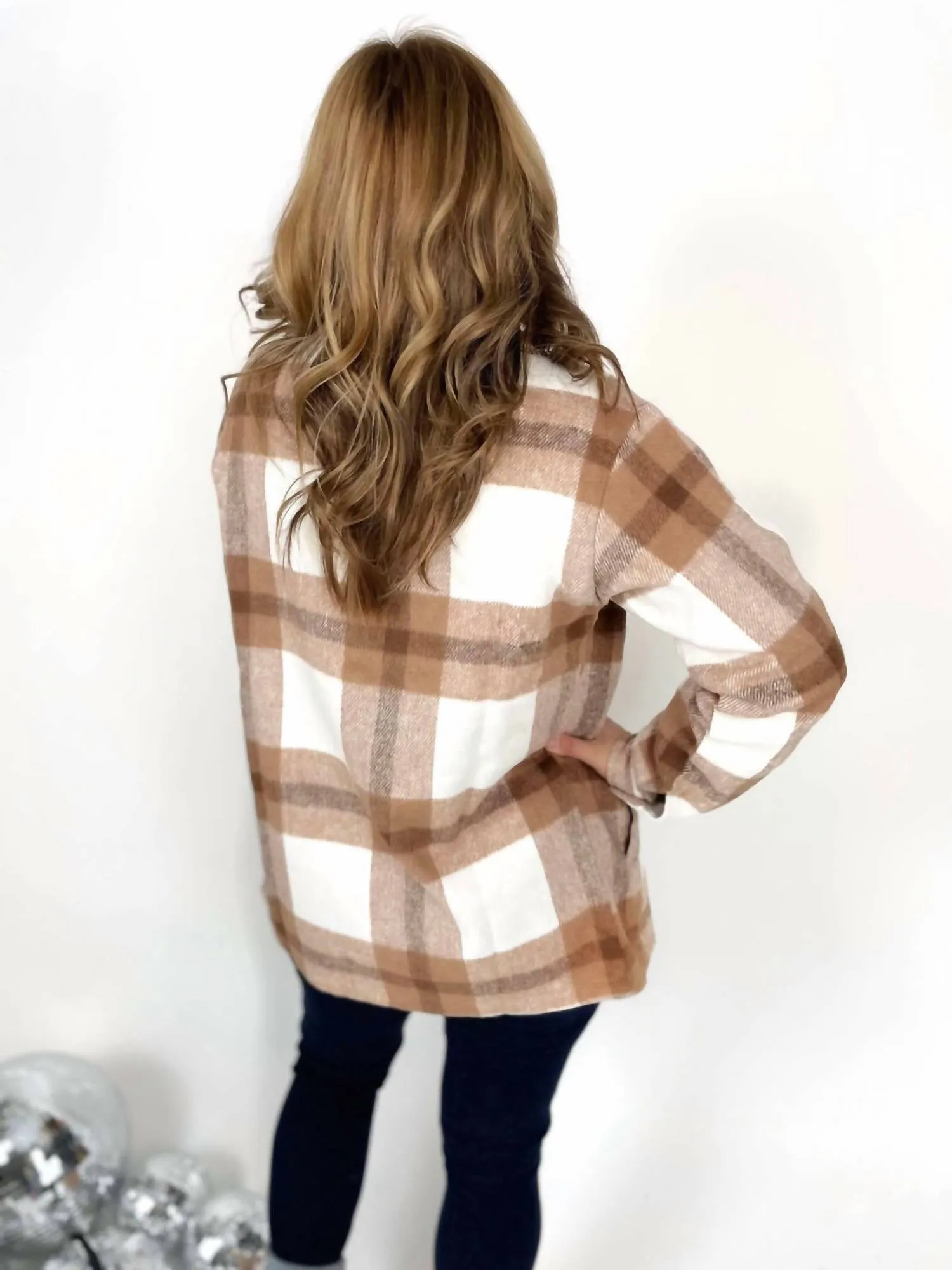 Norah Shacket In Neutral Mix