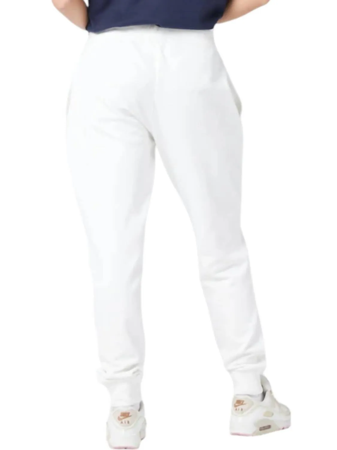 Organic Cotton Sweatpants In White