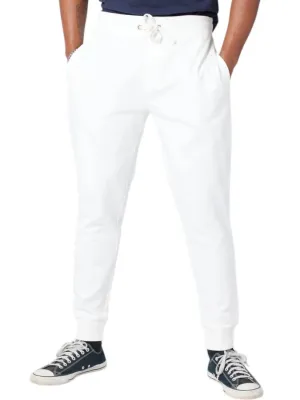 Organic Cotton Sweatpants In White