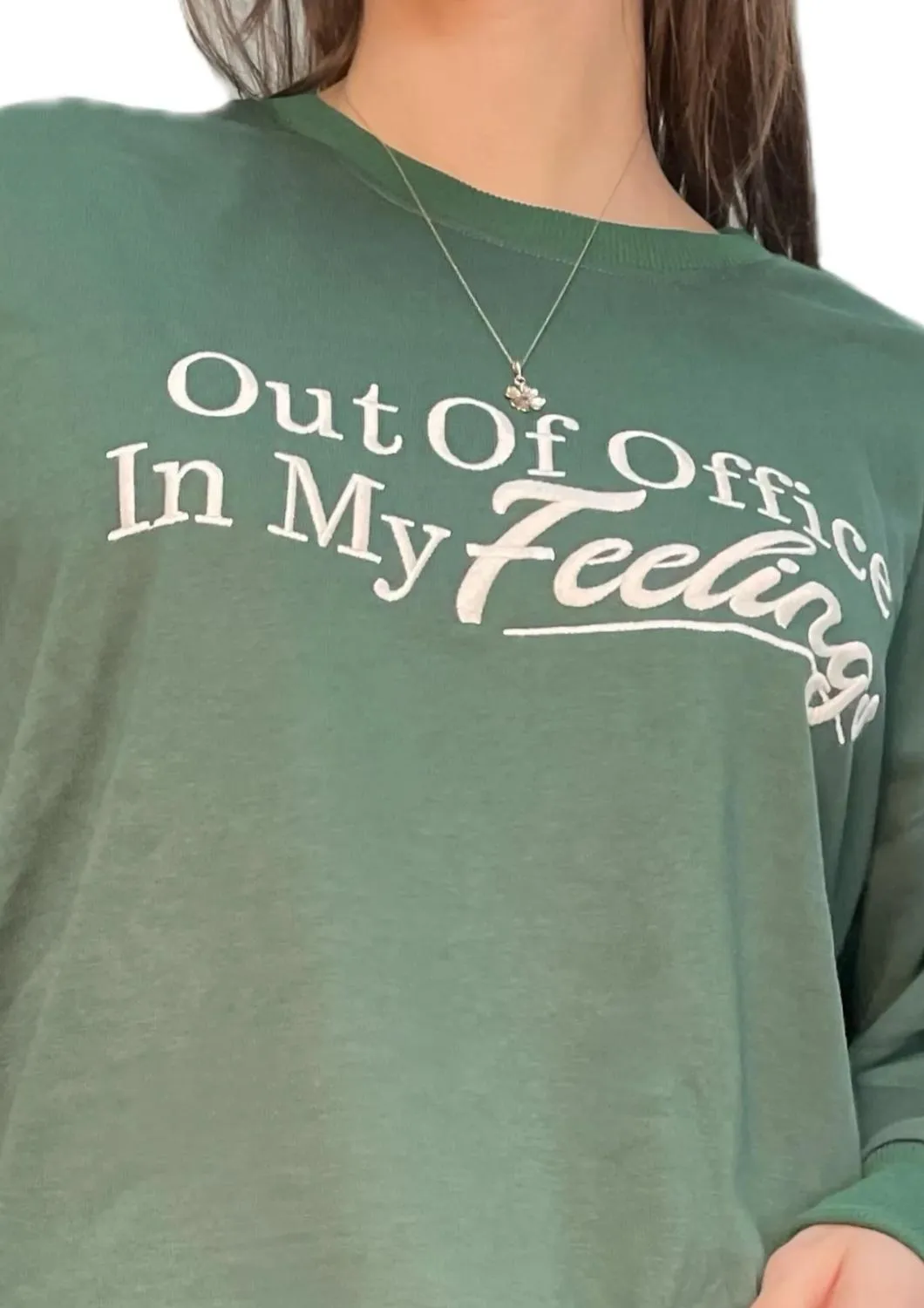 Out Of Office Sweatshirt In Green