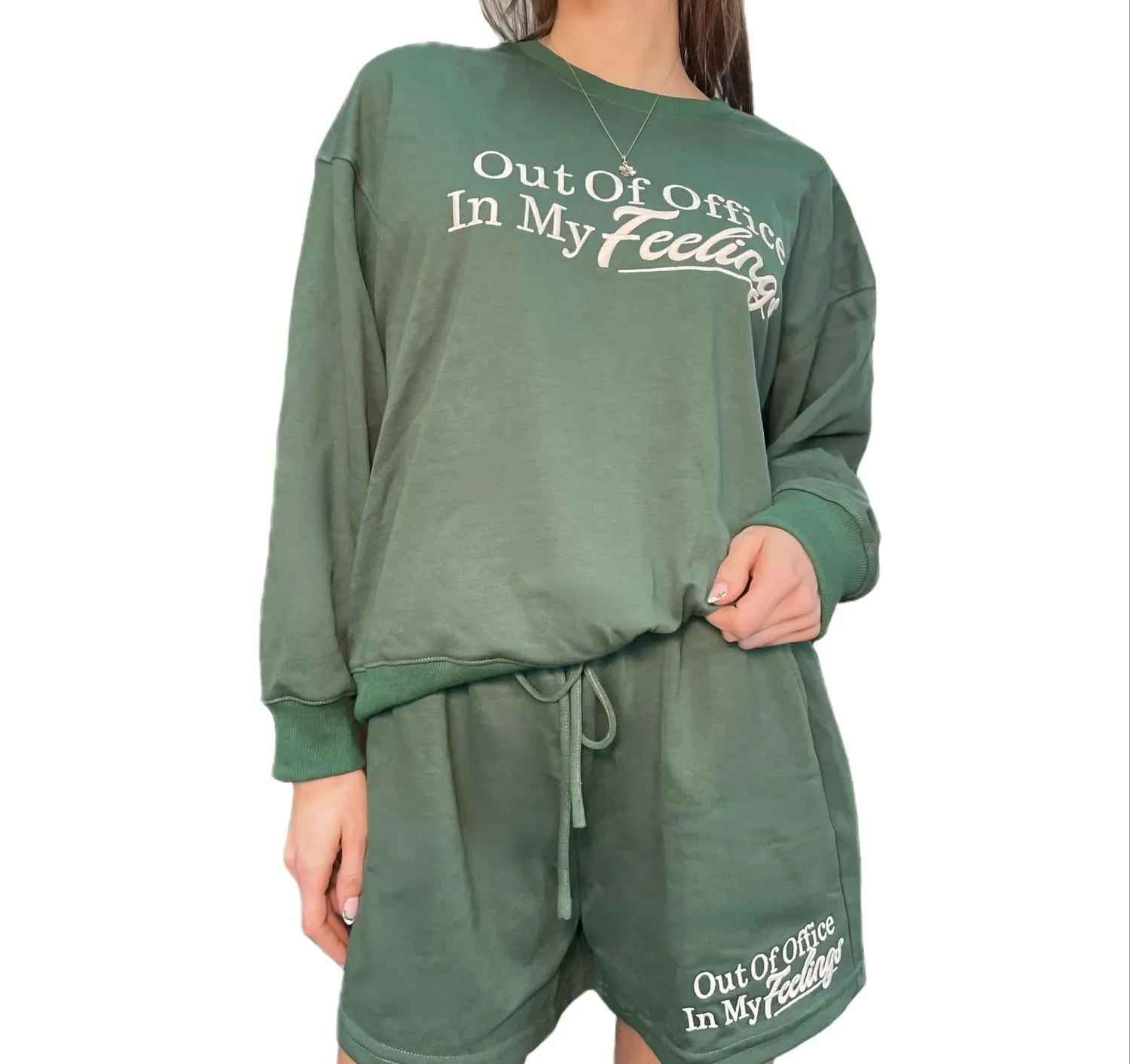 Out Of Office Sweatshirt In Green