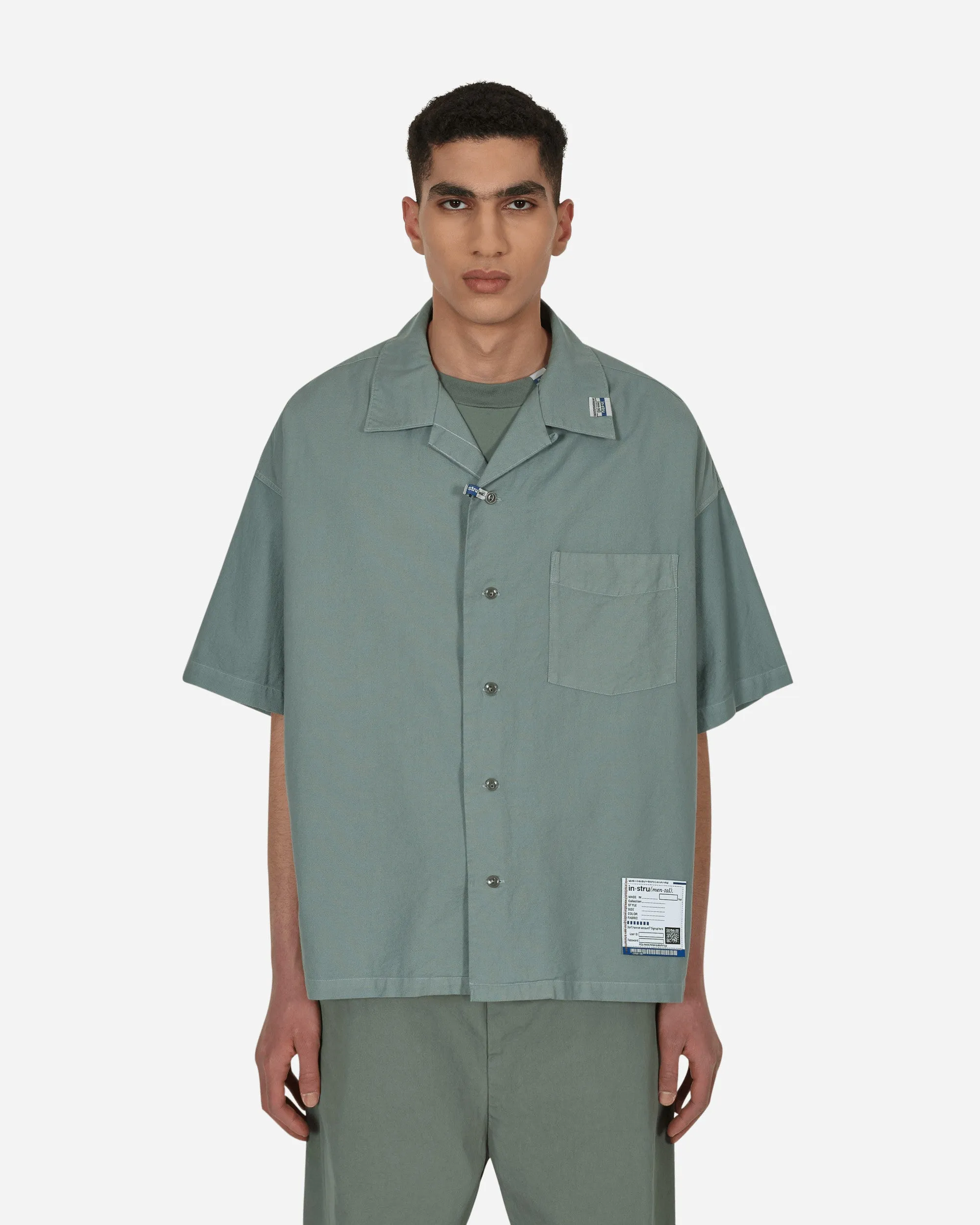 Oxford Shortsleeve Shirt Green