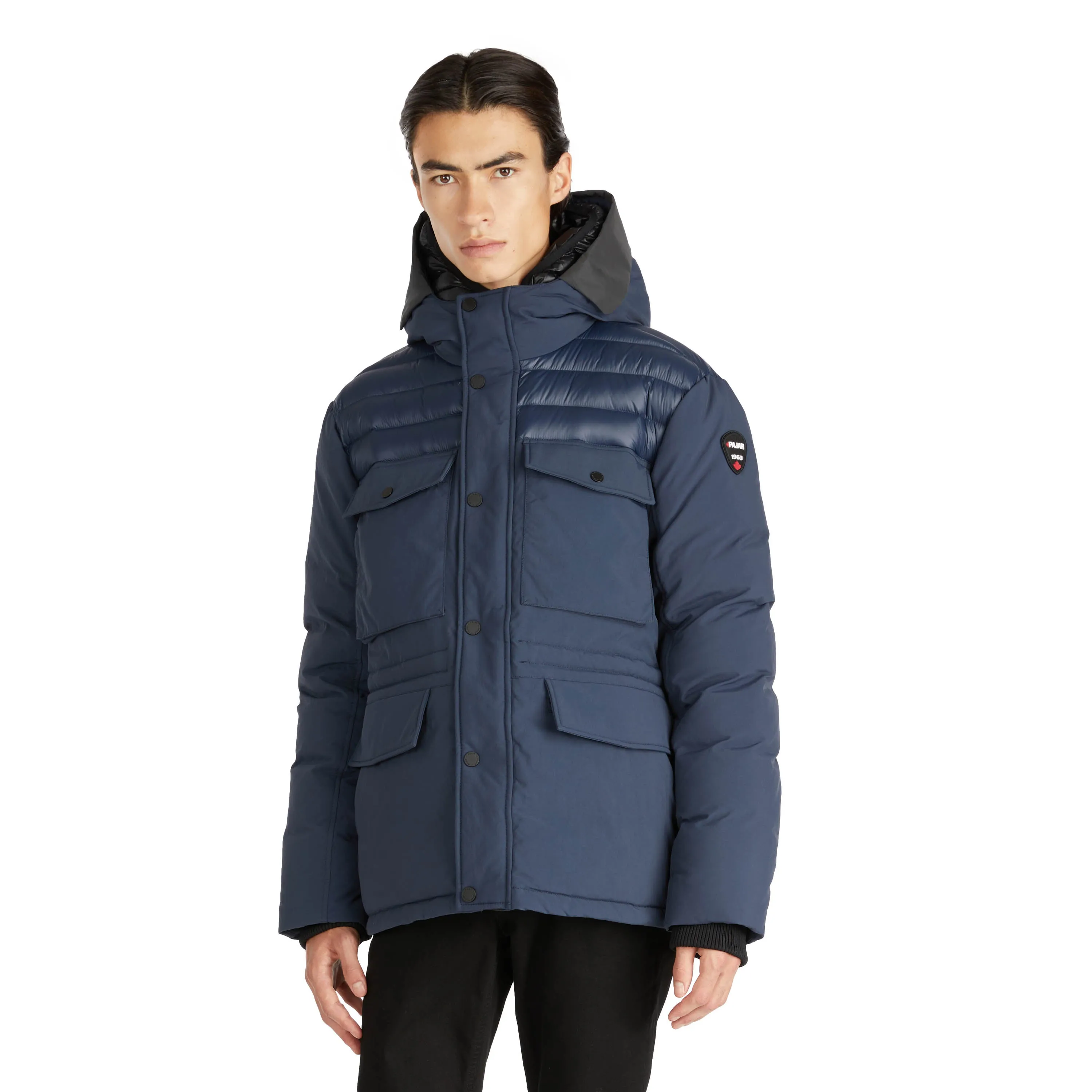 Pajar Men's Mikkel Mixed Media Parka with Detachable Inner Hood