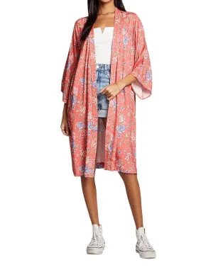 Polly Kimono In Poppy