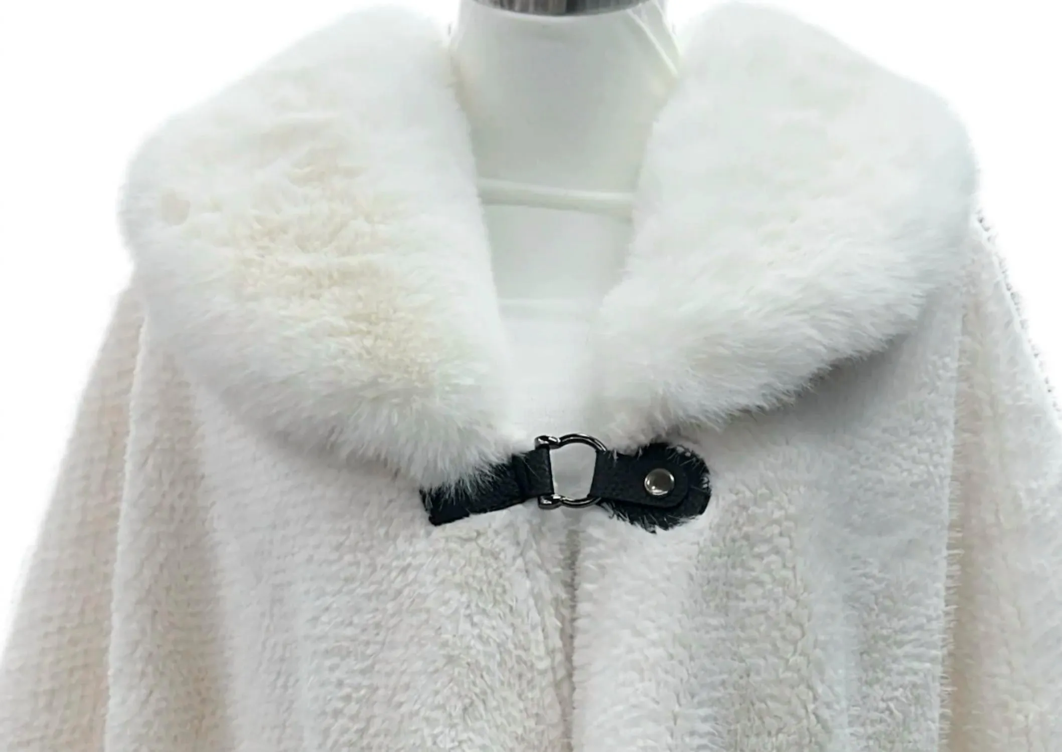Poncho In Winter White