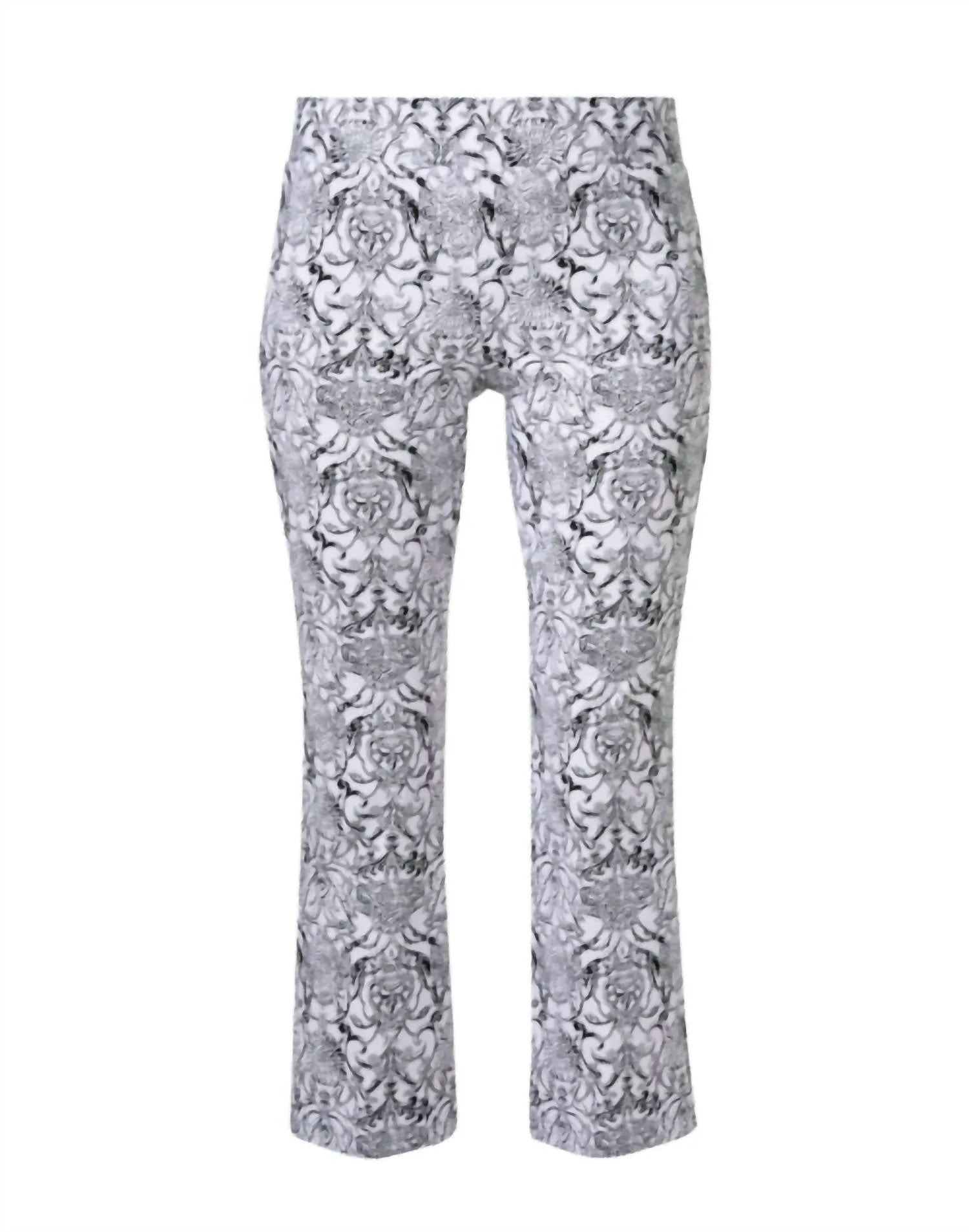 Printmaker Pull On Pant In Black/white