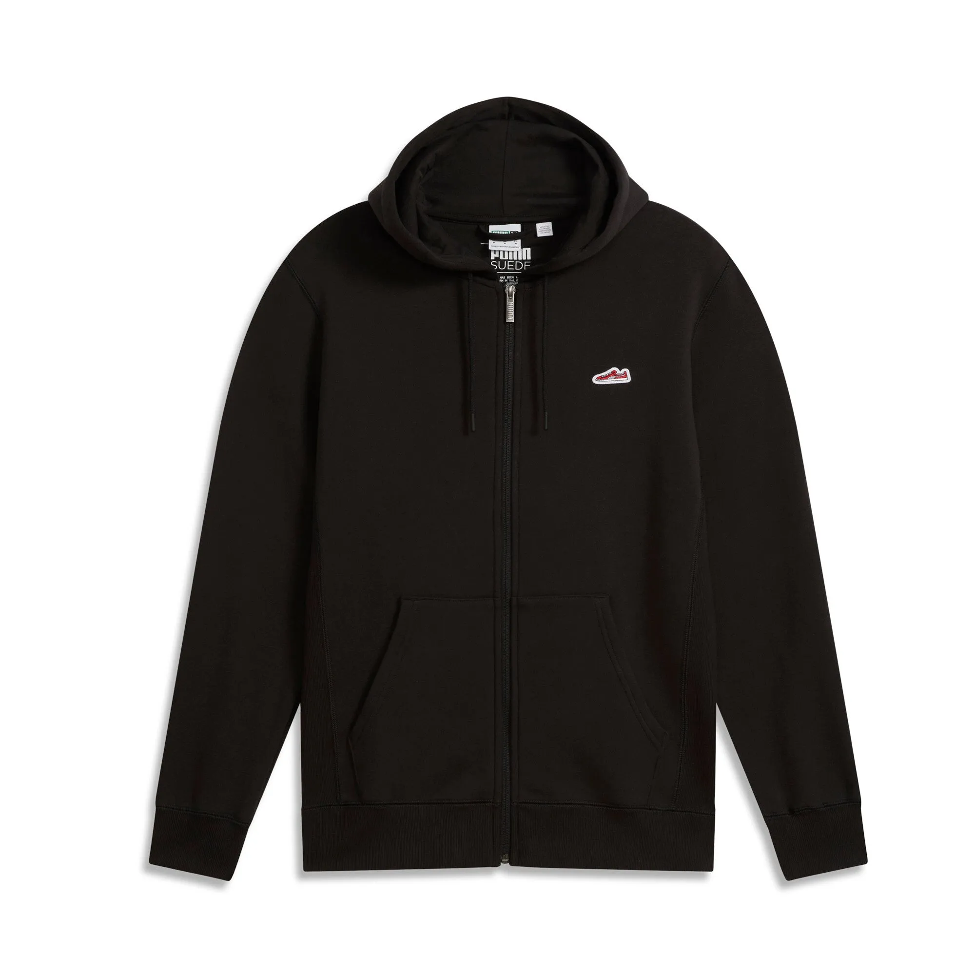 PUMA Men's Suede Logo Full-Zip Hoodie