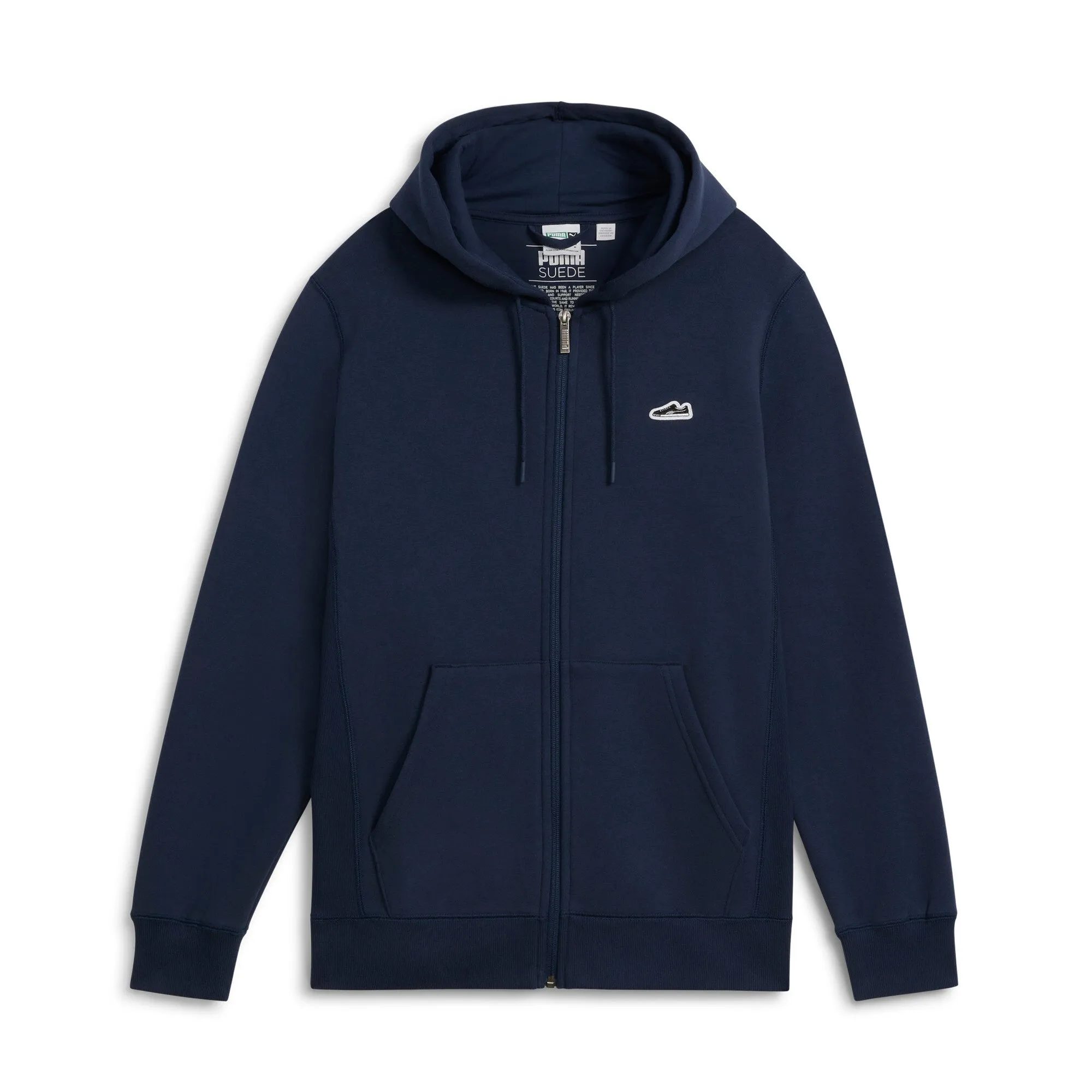 PUMA Men's Suede Logo Full-Zip Hoodie