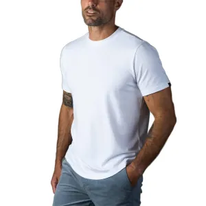 Quattro Short Sleeve Shirt In White
