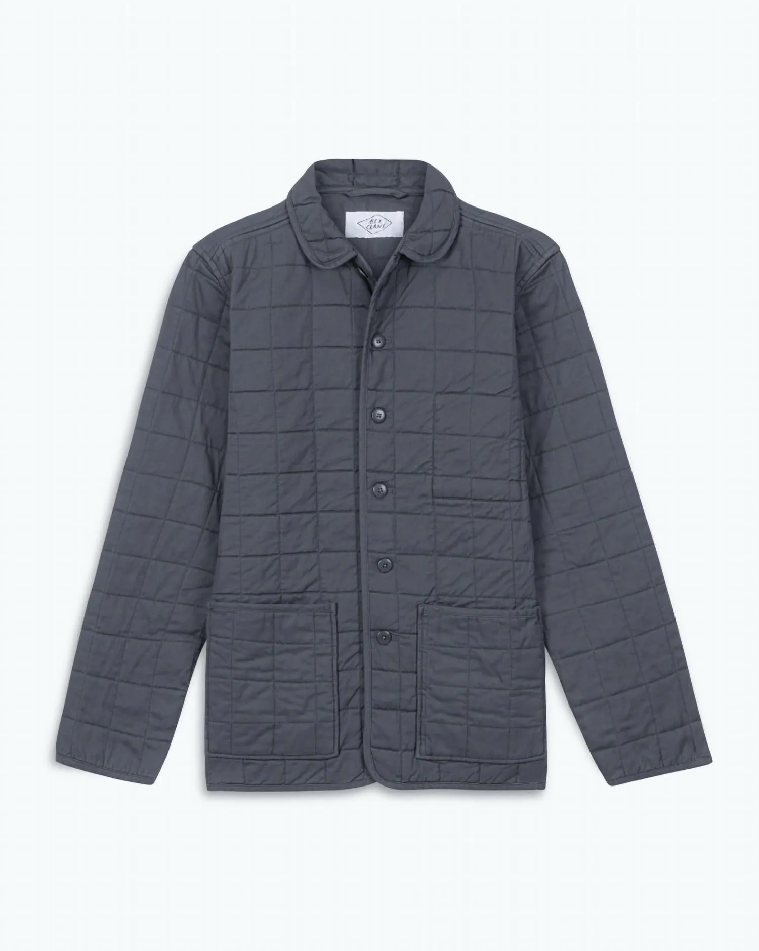 Quilted Kite Jacket In Ink