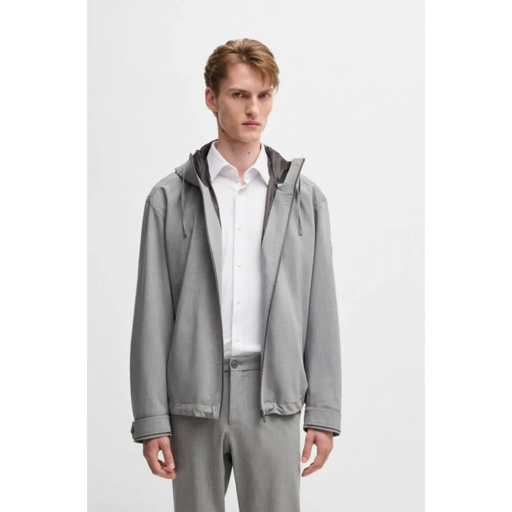 Regular-fit jacket in performance-stretch material