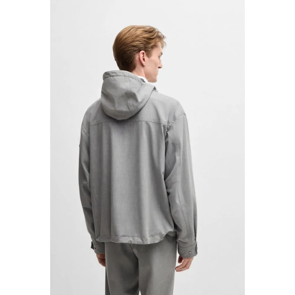 Regular-fit jacket in performance-stretch material