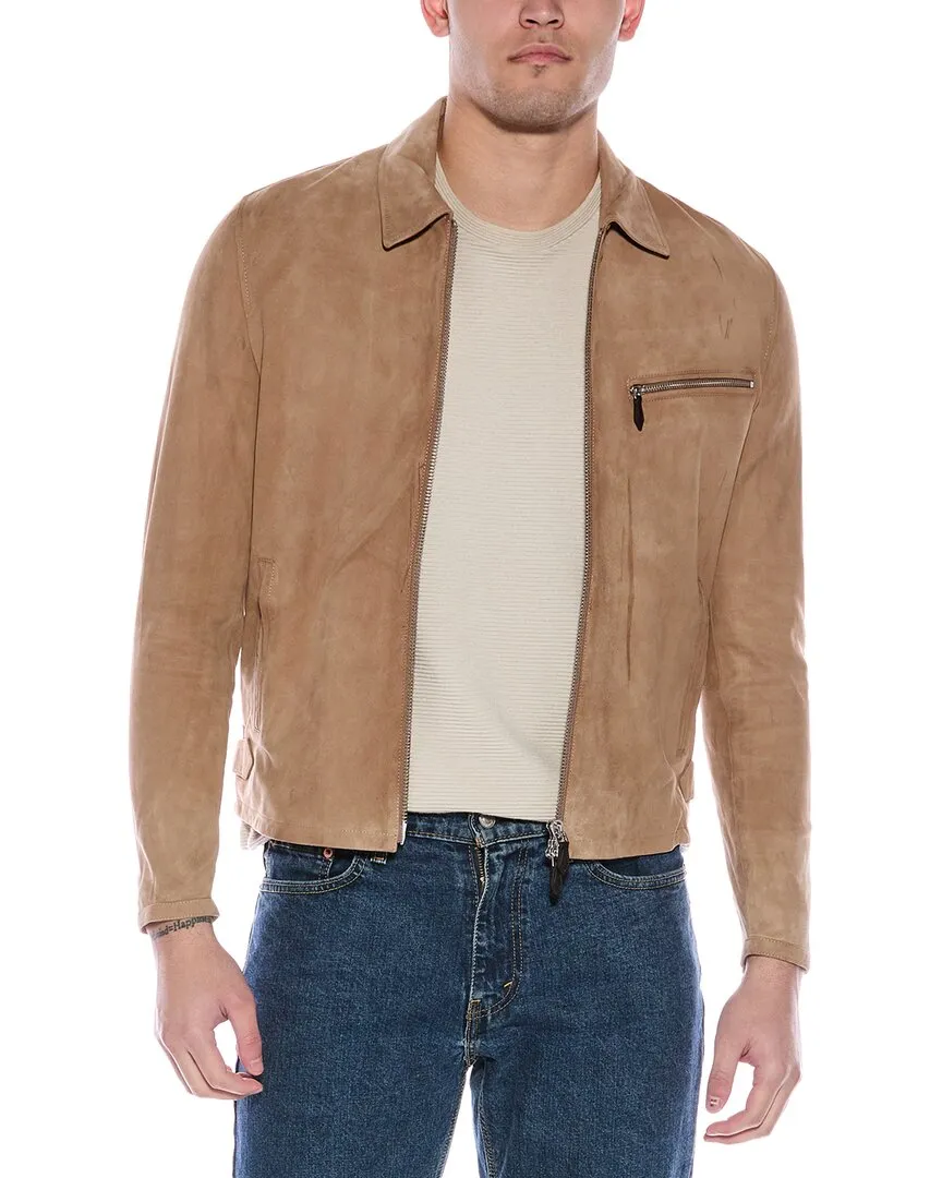 Reiss Perry Suede Jacket