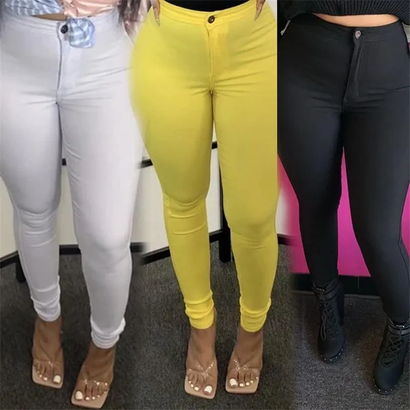 Skinny Stretch Pencil Pants For Women
