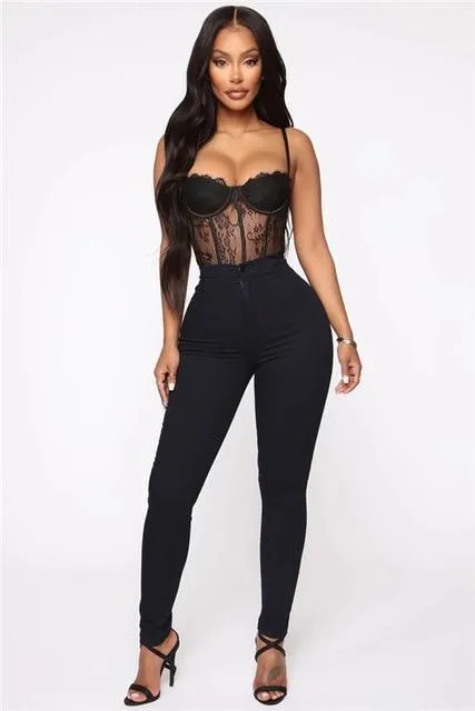 Skinny Stretch Pencil Pants For Women