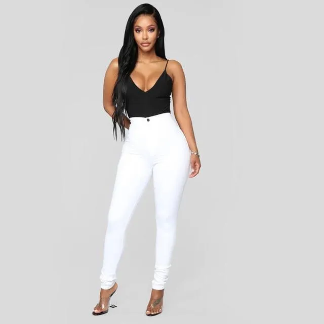 Skinny Stretch Pencil Pants For Women