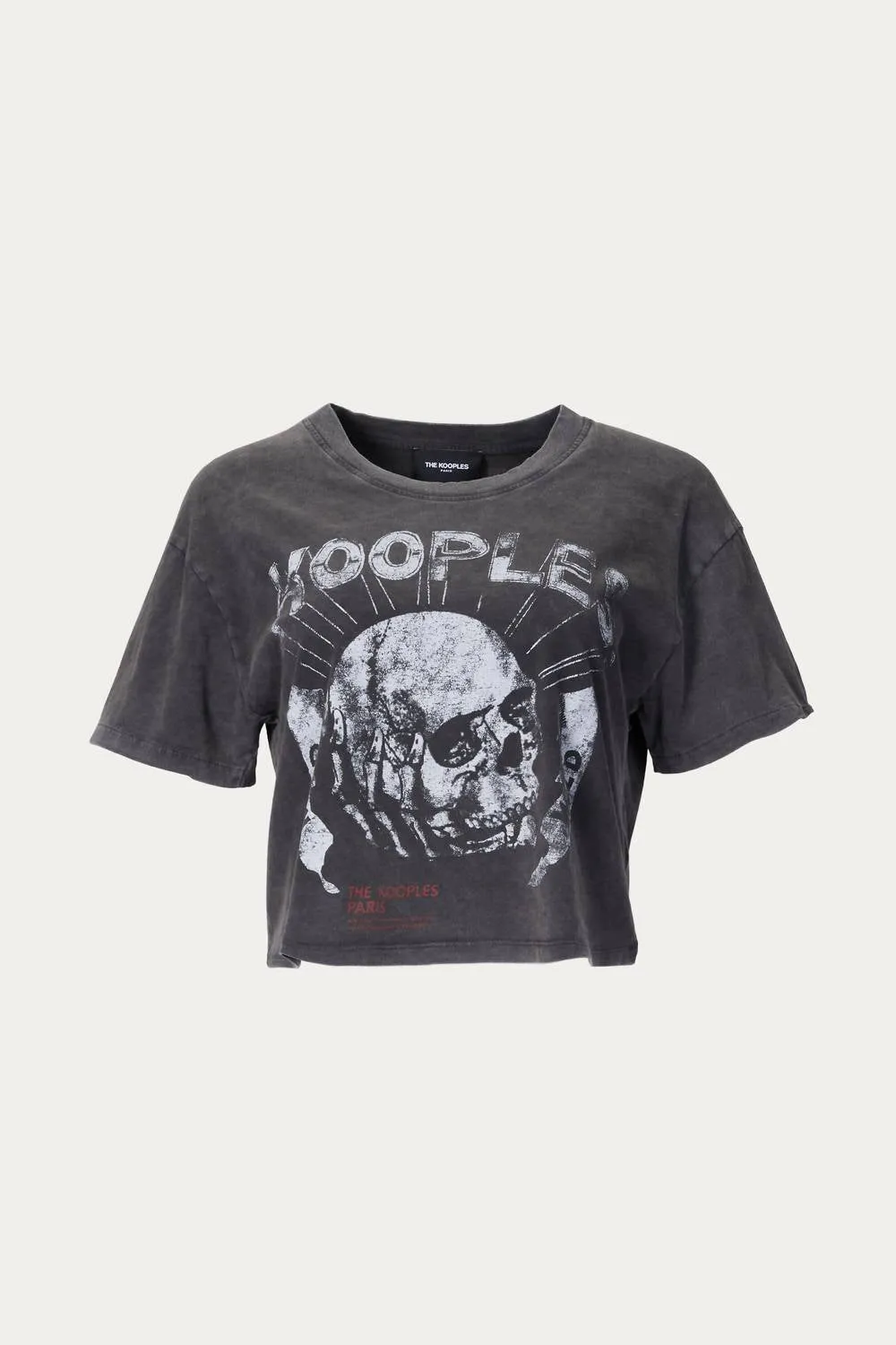 Skull T-Shirt In Black
