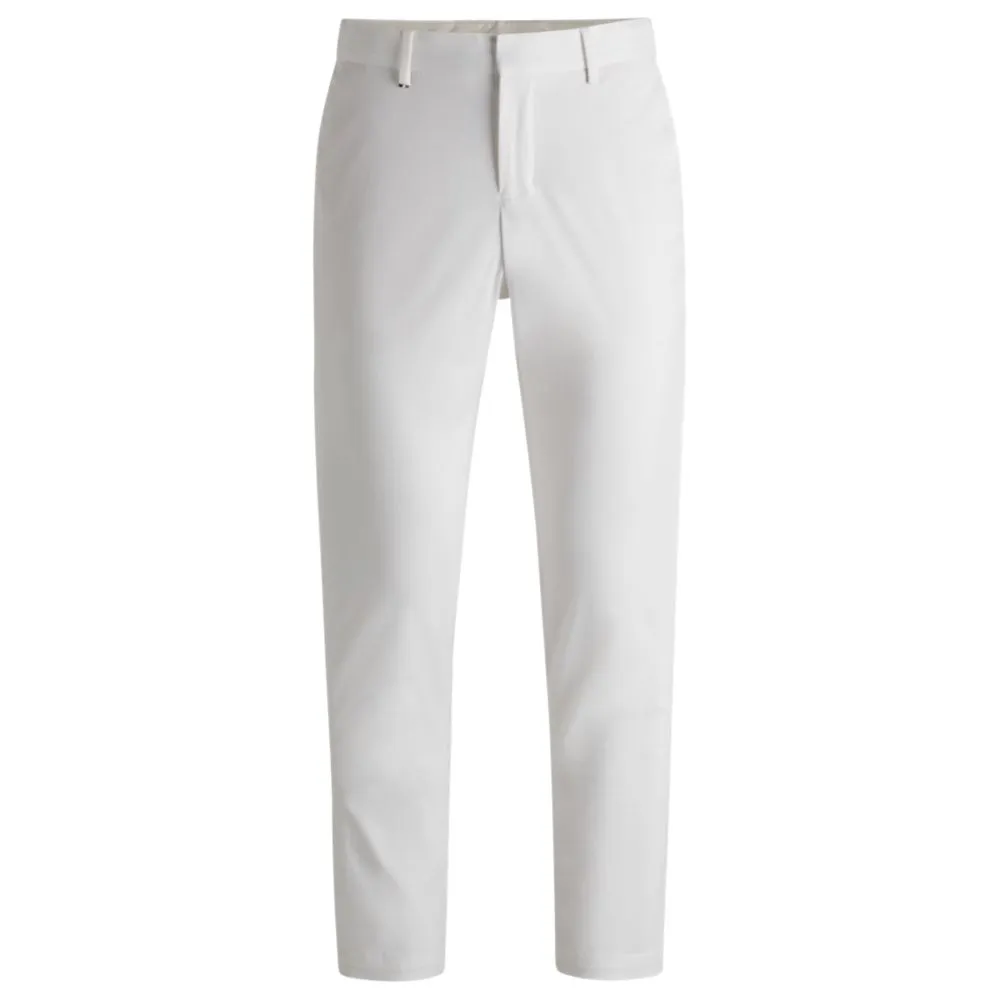Slim-fit trousers in washable stretch cotton